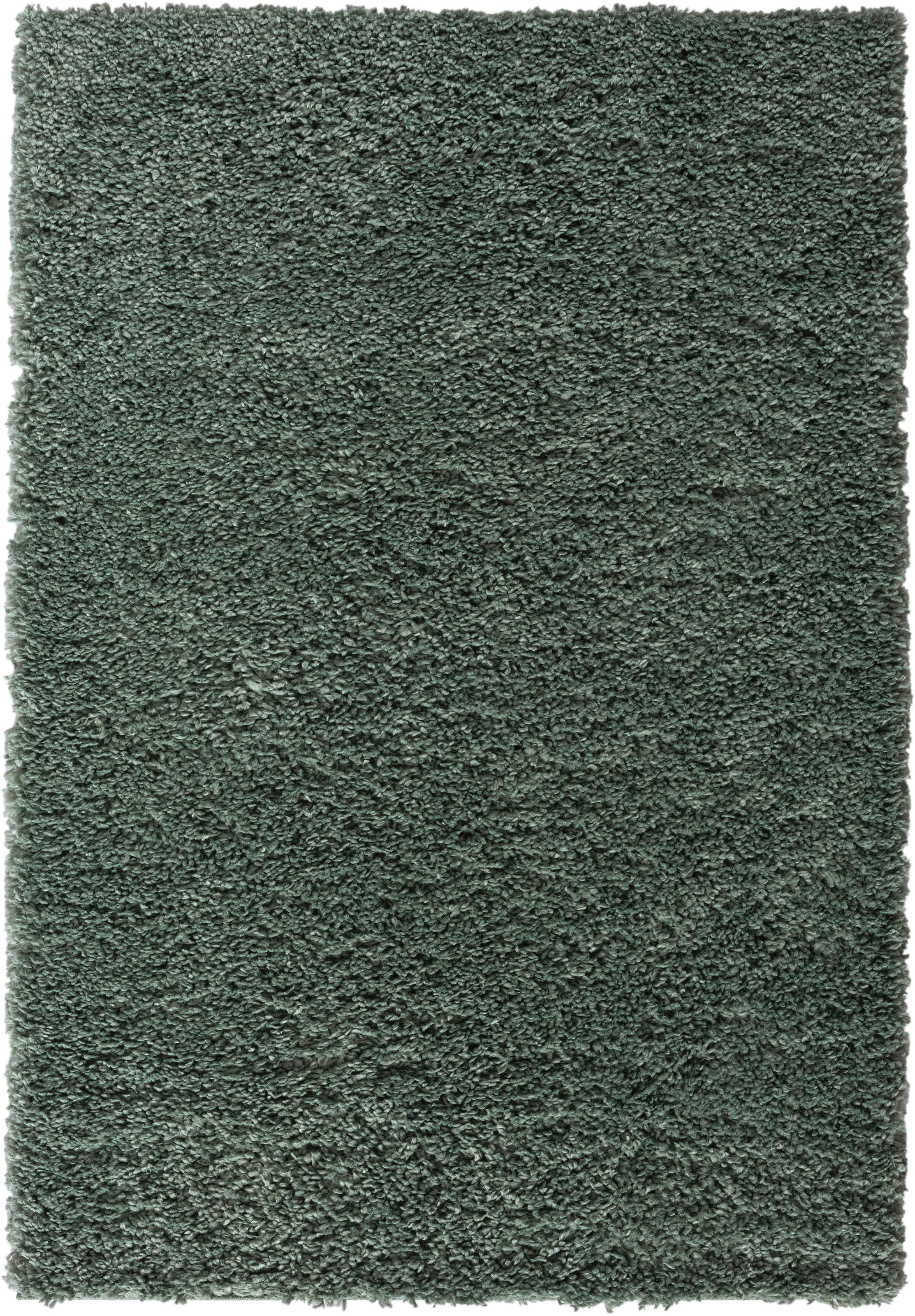 Myflair Möbel & Accessoires Hochflor-Teppich »My Shaggy«, rechteckig, 37 mm Höhe, Shaggy, Uni-Farben, leicht glänzend, Microfaser, extra flauschig