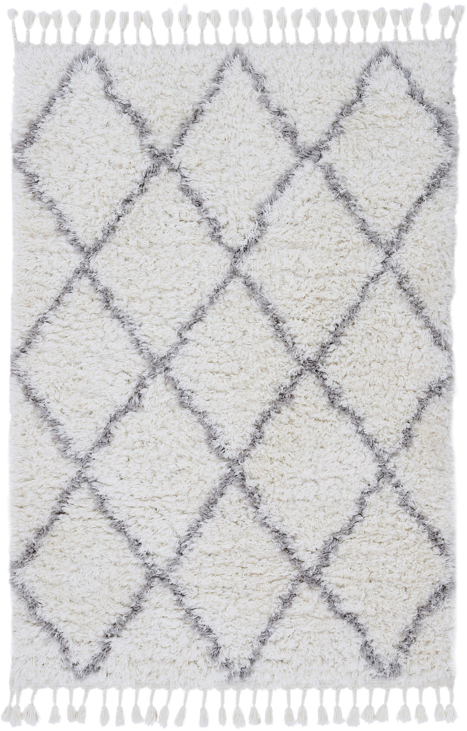 carpetfine Hochflor-Teppich »Eddy«, rechteckig, 30 mm Höhe, Shaggy, auch al günstig online kaufen