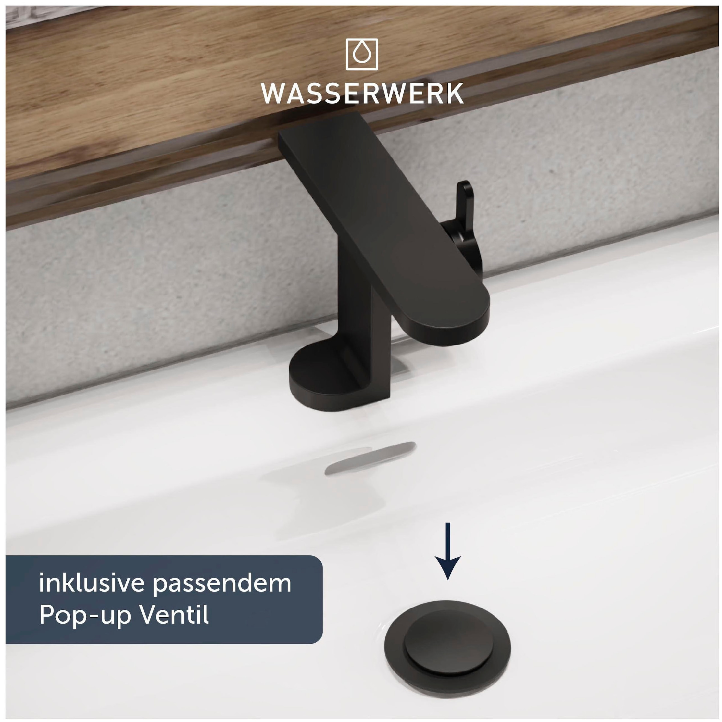 WASSERWERK Waschtischarmatur »WT 15«