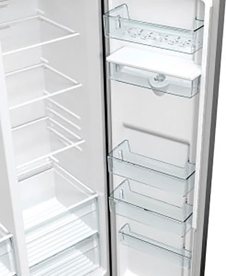 GORENJE Side-by-Side »NRR 9185 EA_XLWD«, NRR 9185 EABXLWD, 178,6 cm hoch, 91 cm breit, Wasserspender