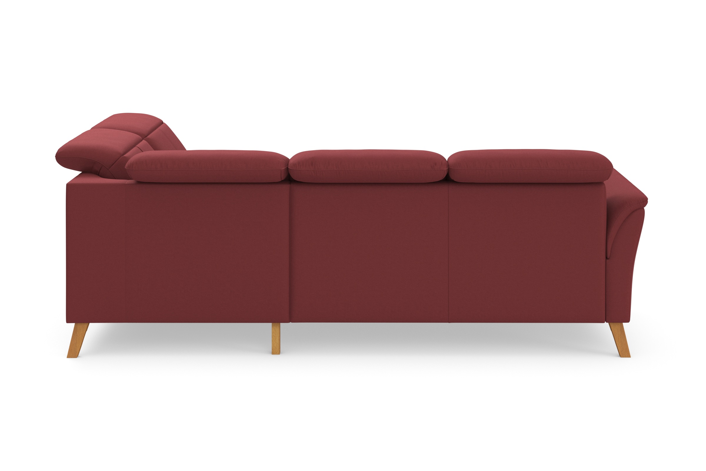sit&more Ecksofa »Romero L-Form«, wahlweise mit oder ohne TV-Funktion, Bettfunktion, Bettkasten