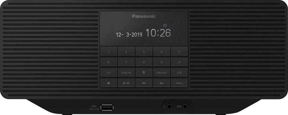 Panasonic Radio Rx D70bteg K Digitalradio Dab Fm Tuner Mit Cd Auf Raten Bestellen Quelle De