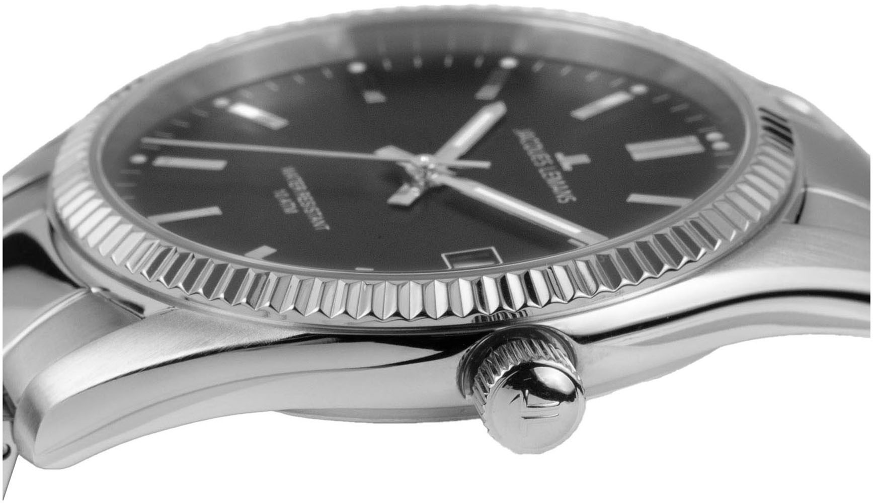 Jacques Lemans Quarzuhr »Derby«, Armbanduhr,Herrenuhr,Damenuhr,Edelstahlarmband,bis 10 bar wasserd.