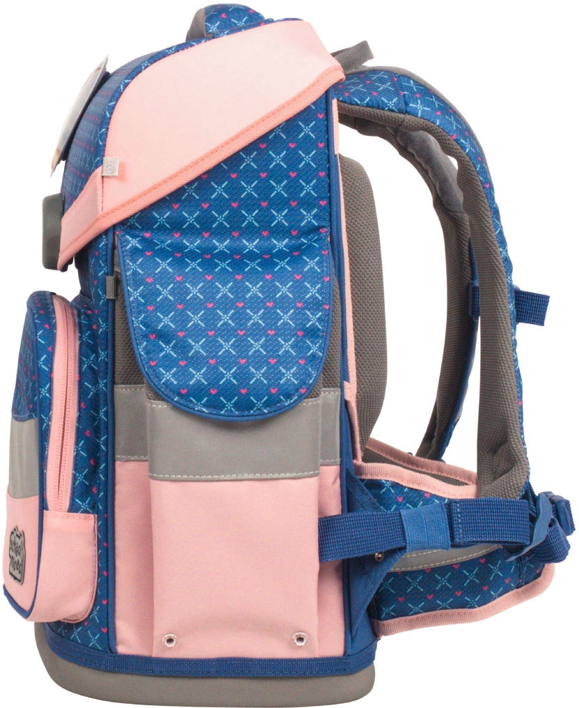 SCHOOL-MOOD® Schulranzen »Timeless, Mila (Pferd)«, retroreflektierende Flächen, aus recyceltem Material
