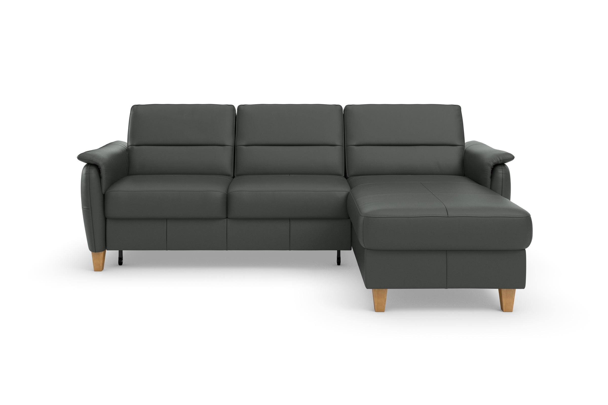 Home affaire Ecksofa »Palmera L-Form, B: 244 cm« optional Bettfunktion & Be günstig online kaufen