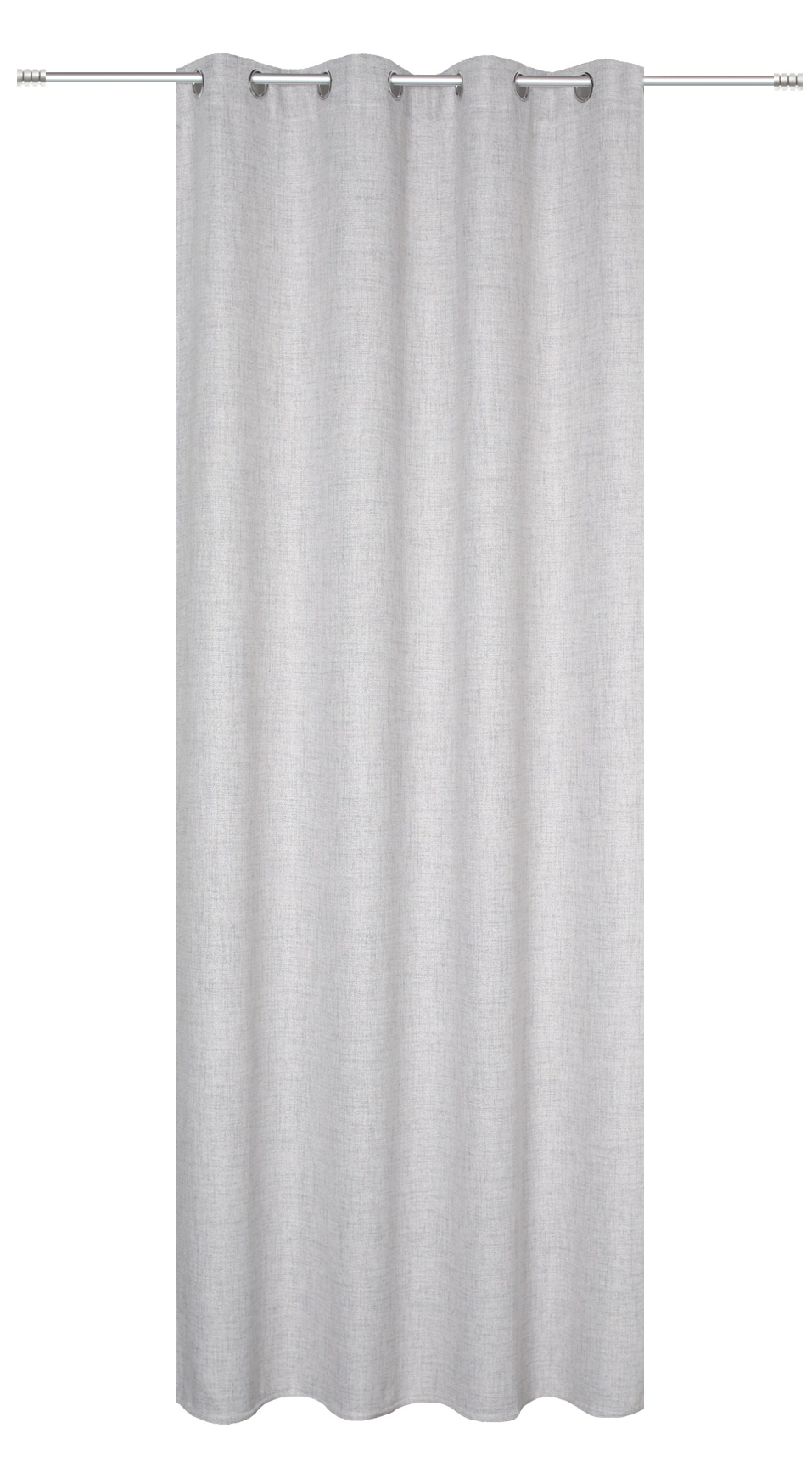 HOME WOHNIDEEN Gardine »LINORA« Ösen 1 Stk. tlg. DEKO, LEINENSTRUKTUR, UNI, günstig online kaufen