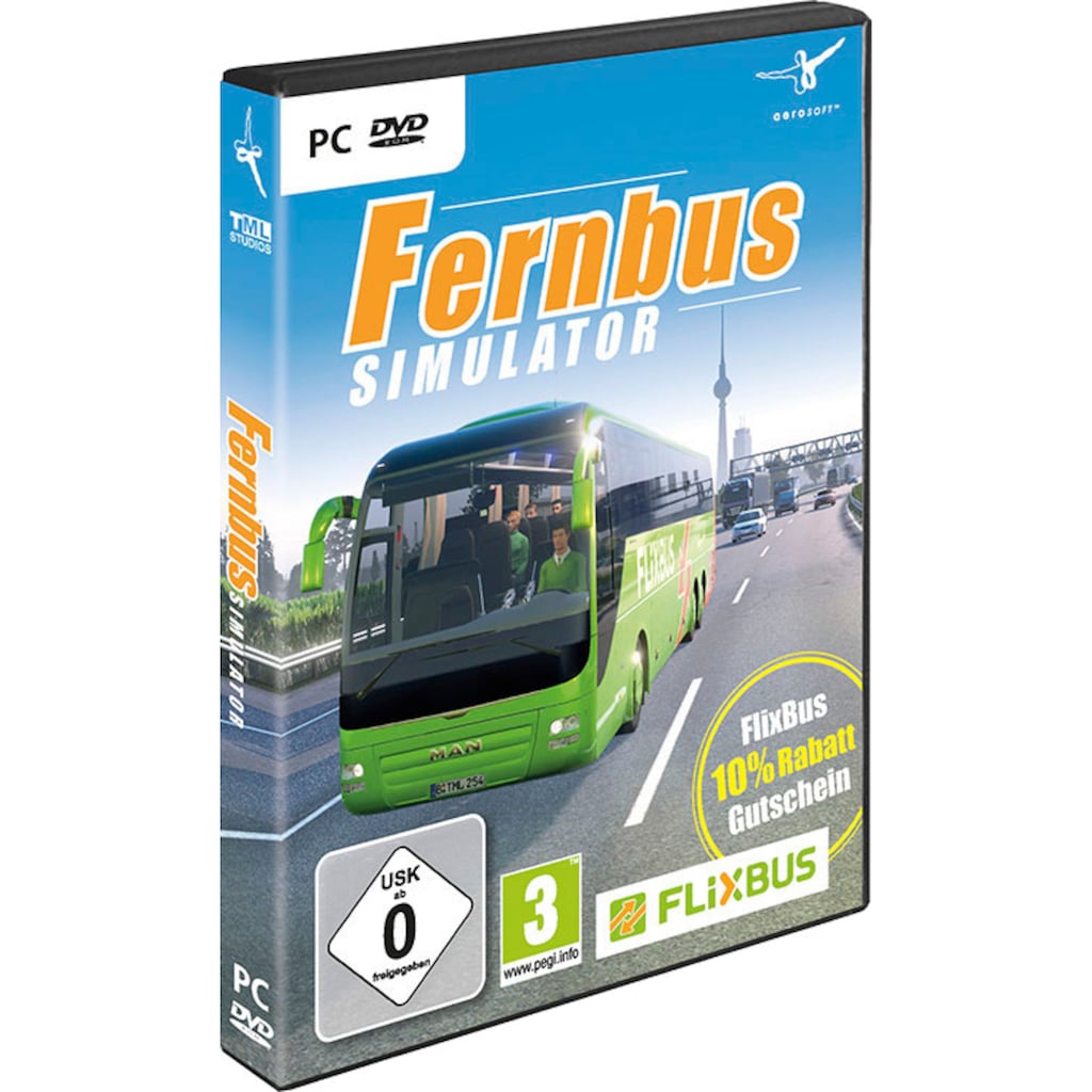 aerosoft Spielesoftware »Der Fernbus Simulator«, PC