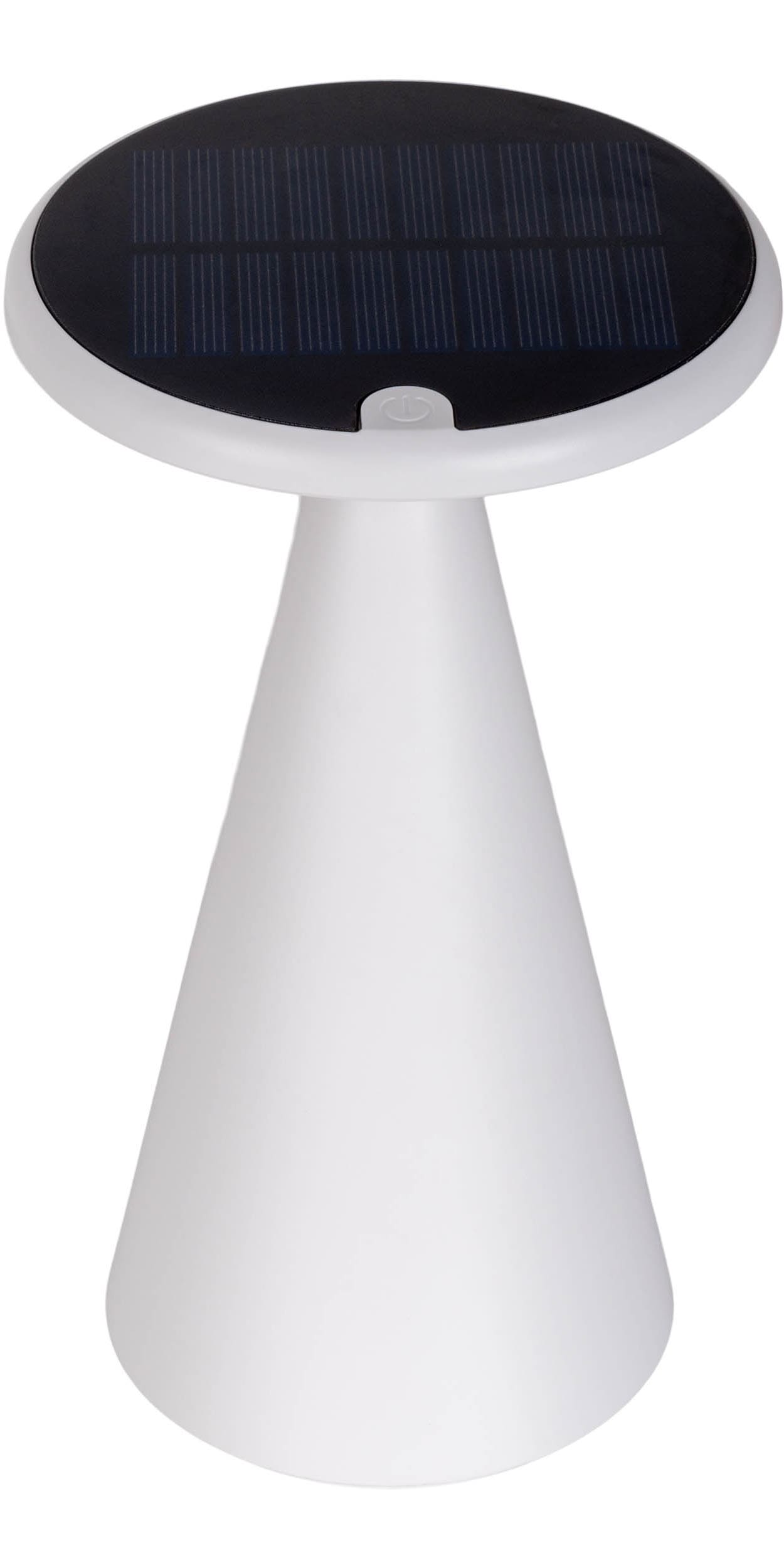 näve LED Tischleuchte »Palu«, 1 flammig, Leuchtmittel LED-Modul | LED wechselbar, Solar-/Akkubetrieb, Touch, Dimmbar, Memory, USB-C-Ladekabel, warmweiß