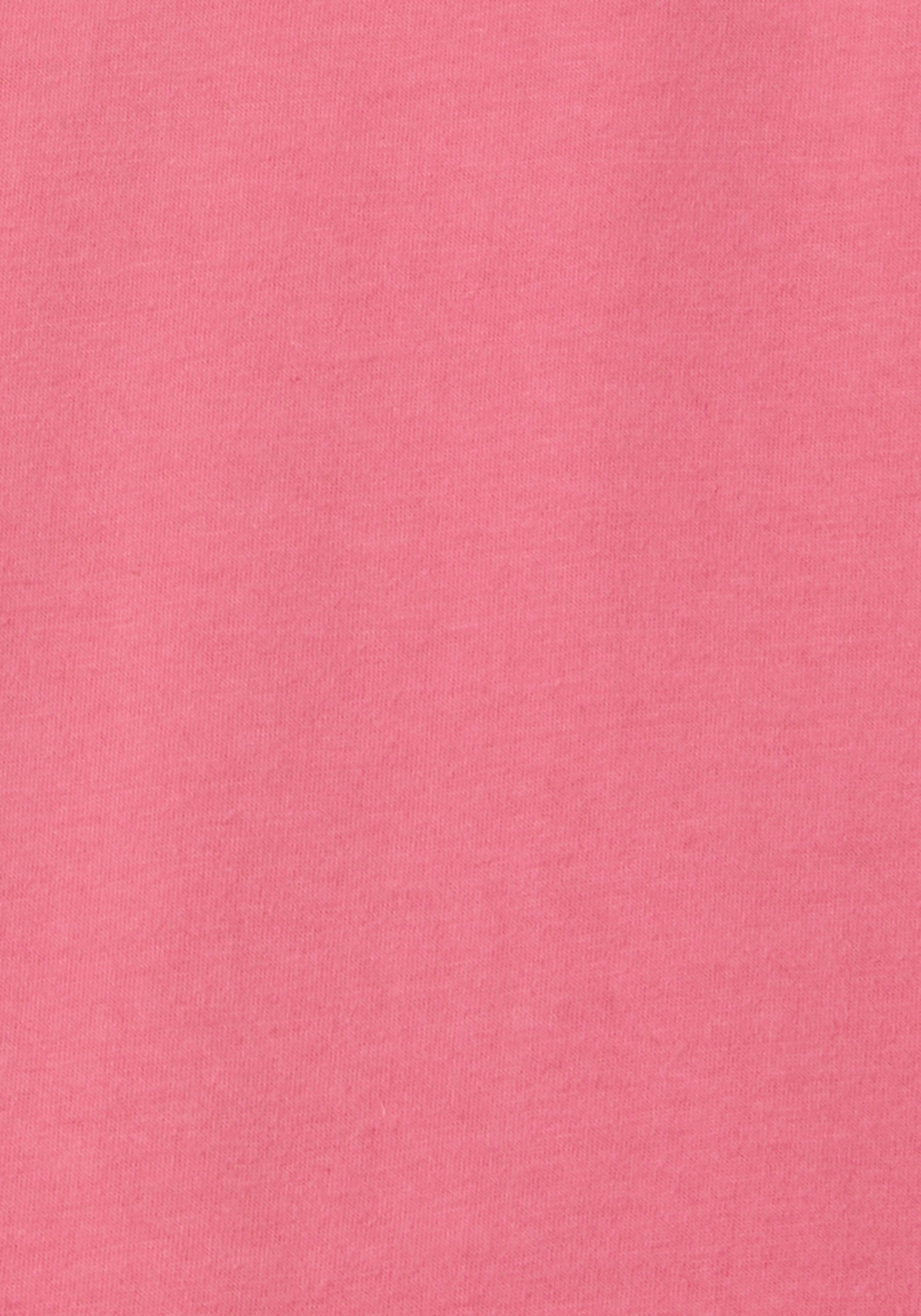 petite fleur Pyjama, (2 tlg., 1 Stück), Schlafanzug mit großem Frontdruck