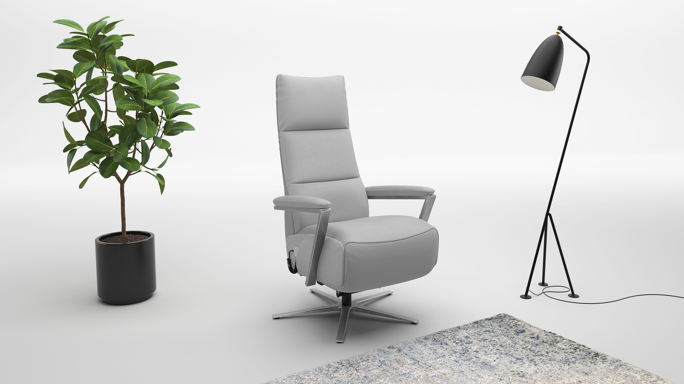 sit&more TV-Sessel »Vario Comfort, inkl. Kopfteilverstellung & 360 Grad Dre günstig online kaufen