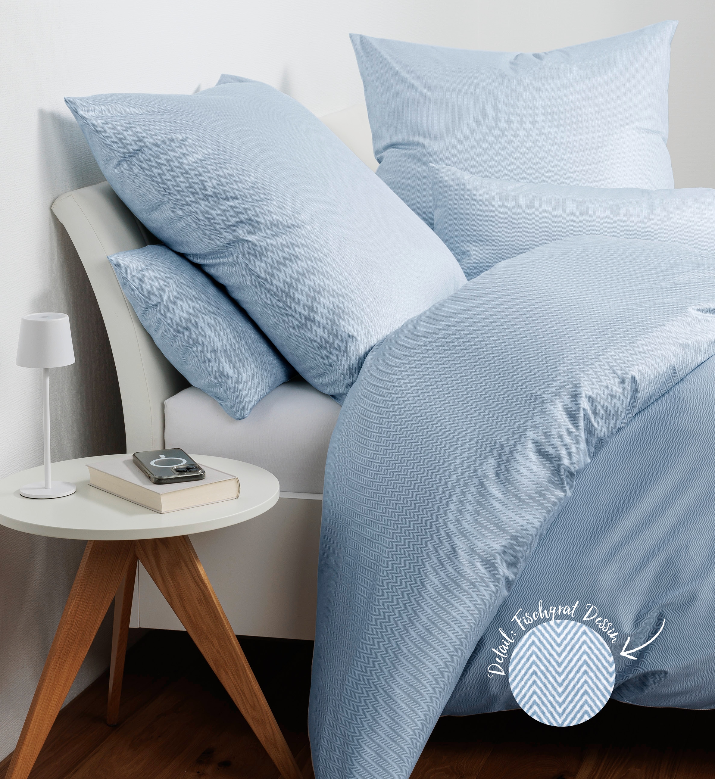 Janine Bettwäsche »Interlock-Jersey59000 3«, mit Reissverschluss günstig online kaufen