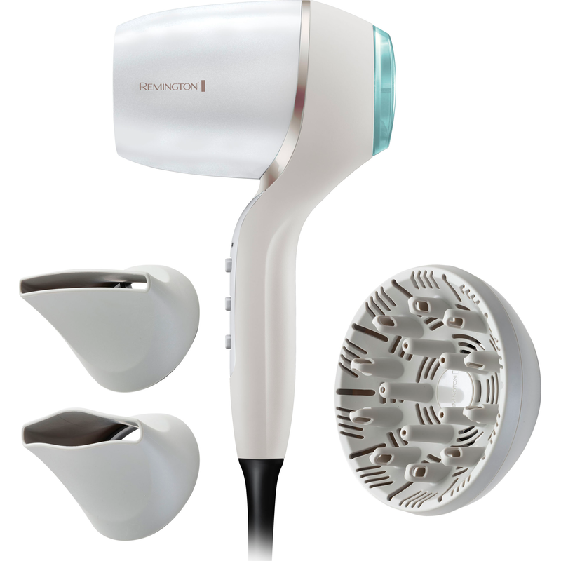 REMINGTON Haartrockner »HYDRAluxe PRO (EC9001)« 2.200 W 3 Aufsätze 50 % schnelleres Trocknen, Ionengenerator, 2 Stylingdüsen & Diffusor...