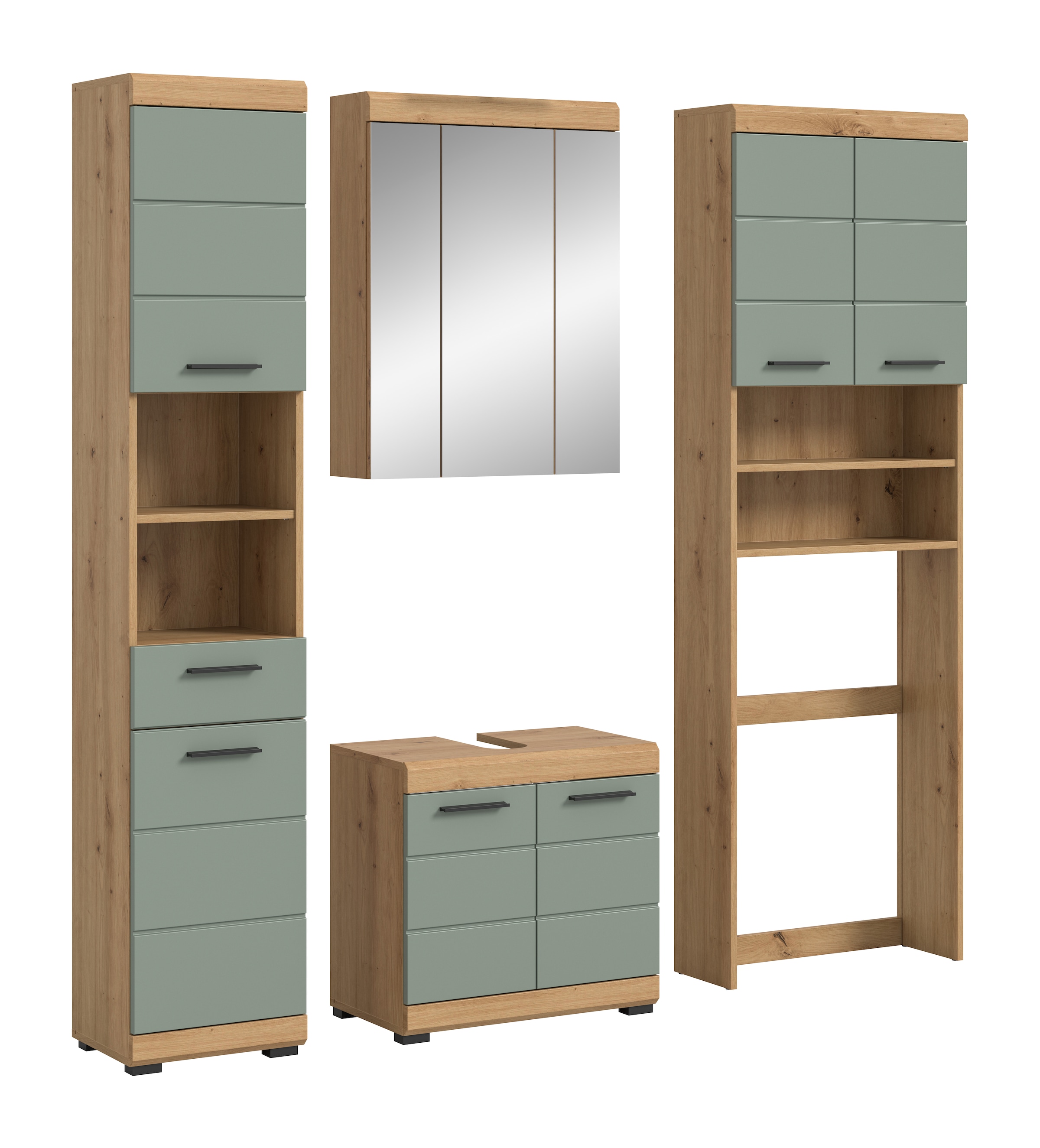 INOSIGN Badmöbel-Set »Siena, 4 teilig, bestehend aus:«, (Set), Hochschrank, günstig online kaufen