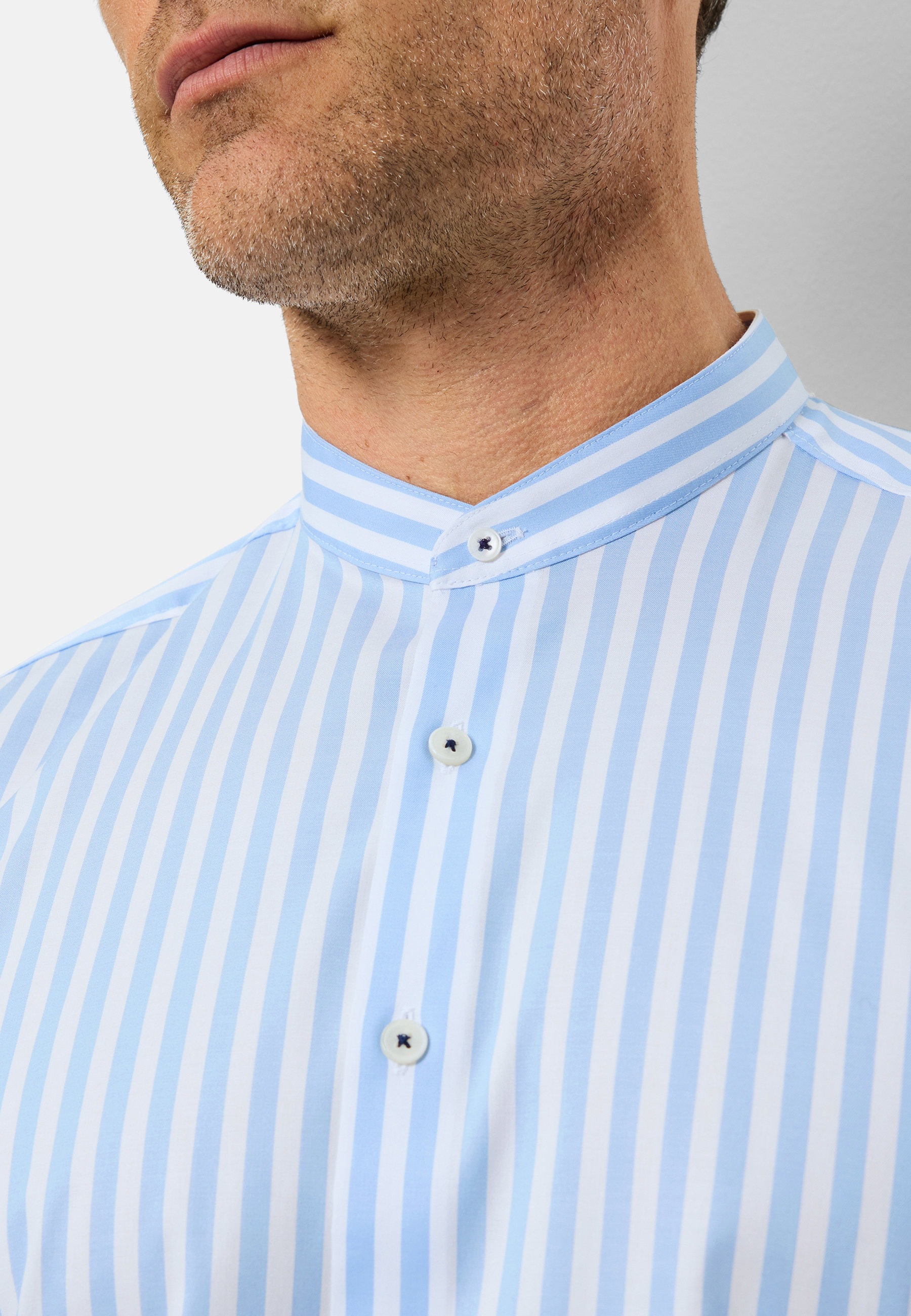 OLYMP Businesshemd »OLYMP Level Five, body fit, Businesshemd, Stehkragen«