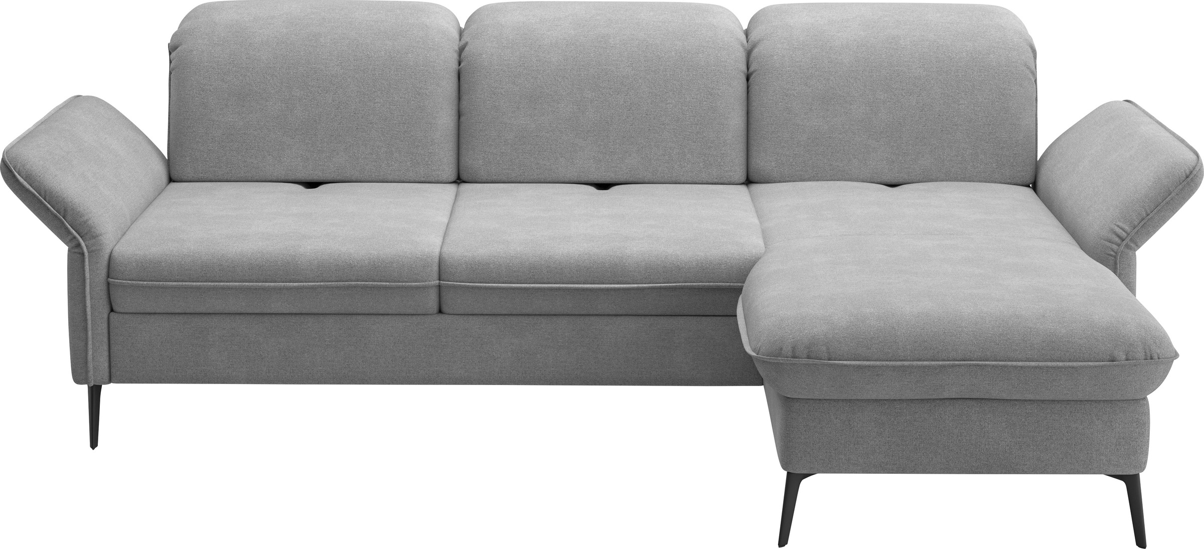 sit&more Ecksofa »Emely, inkl. Sitztiefenverstellung«, wahlweise mit Bettfunktion,Bettkasten,Kopf- & Armteilverstellung