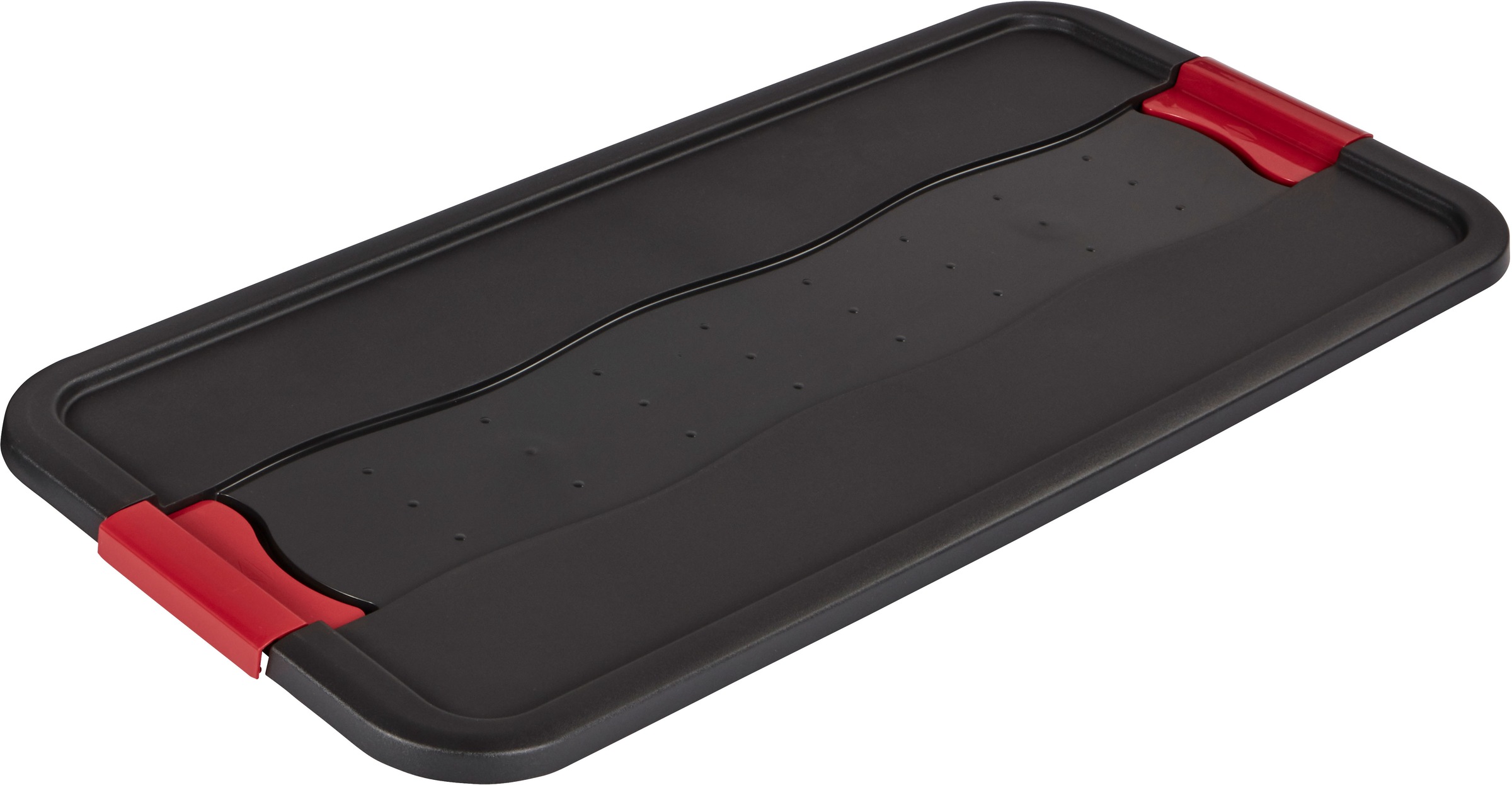 keeeper Transportbehälter »eckhart, 4er Set Transporbox, 83 L, 79,5 x 39,5 x 40 cm« 39,5 cm breit 40 cm hoch 79,5 cm lang Set, 4 Stk. tlg. seitl. Clips, Griffe am Boden, stoßfeste Seitenwände, robuster Deckel