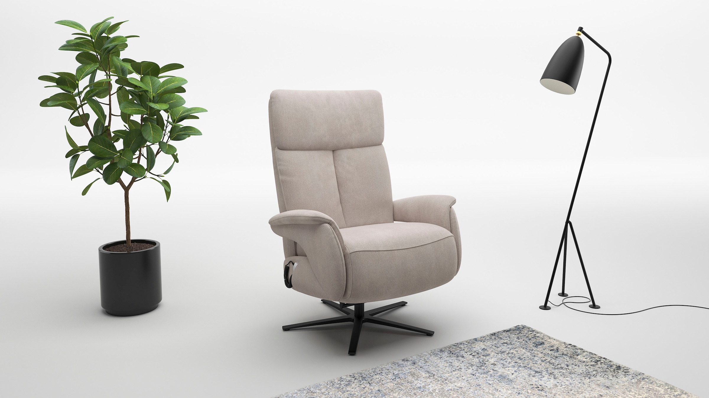 sit&more TV-Sessel »TV Sessel Triple Seven Xtra large«, mit Herz-Waage und günstig online kaufen