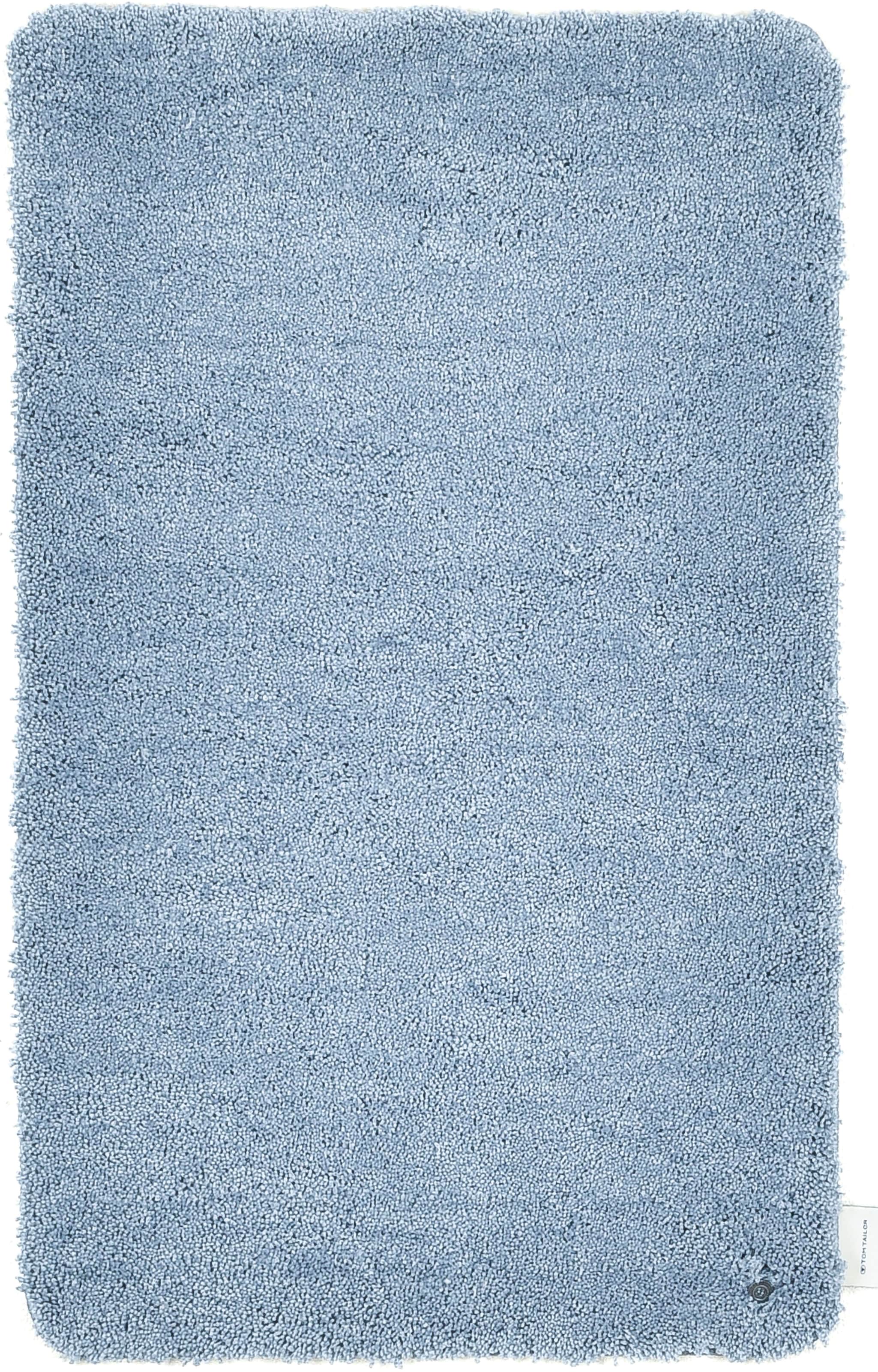TOM TAILOR HOME Badematte »Cozy Bath UNI«, rutschhemmend beschichtet, fußbodenheizungsgeeignet, Badteppich, Uni Farben, rechteckig, rund und oval erhältlich