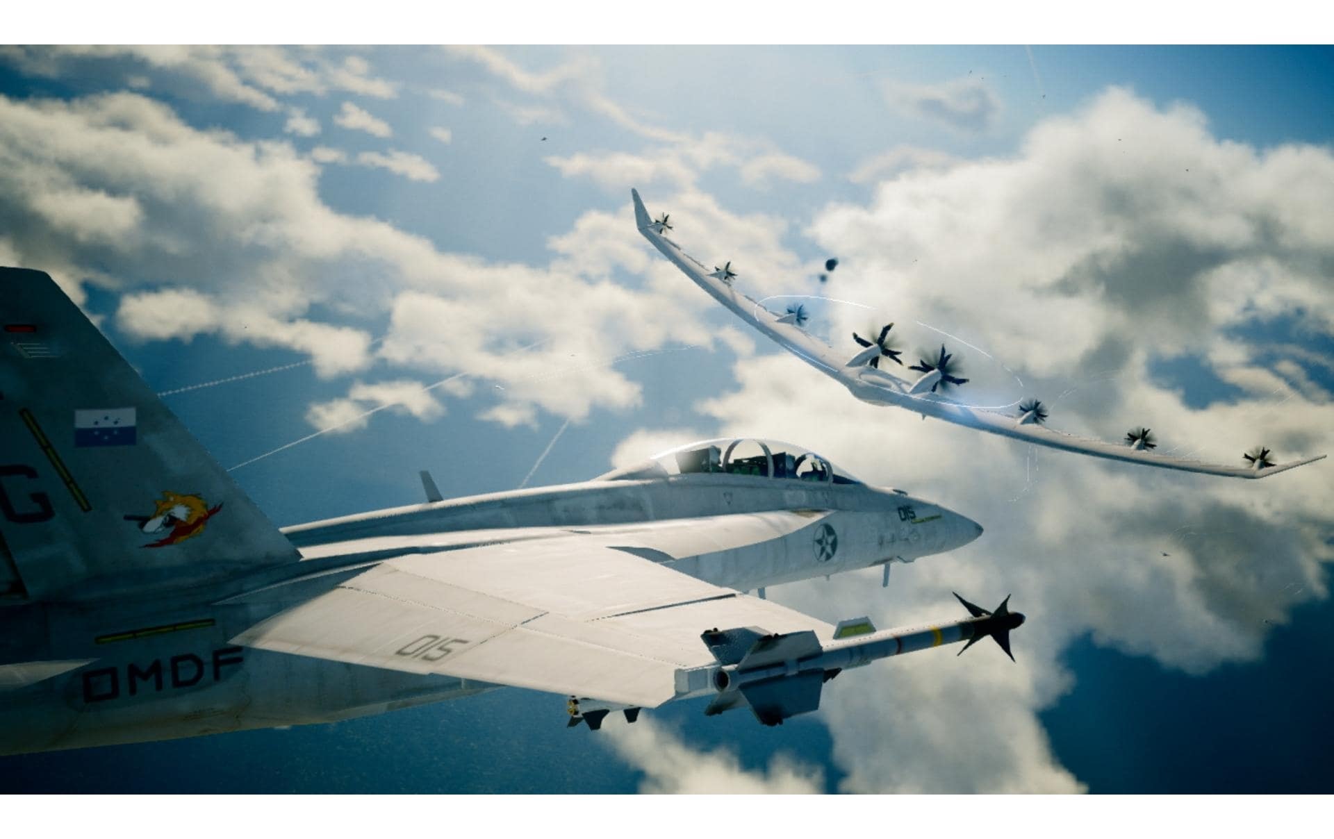 BANDAI NAMCO Spielesoftware »Namco Ace Combat 0,291666666666667 Skies Unknown – Deluxe Edition« Nintendo Switch