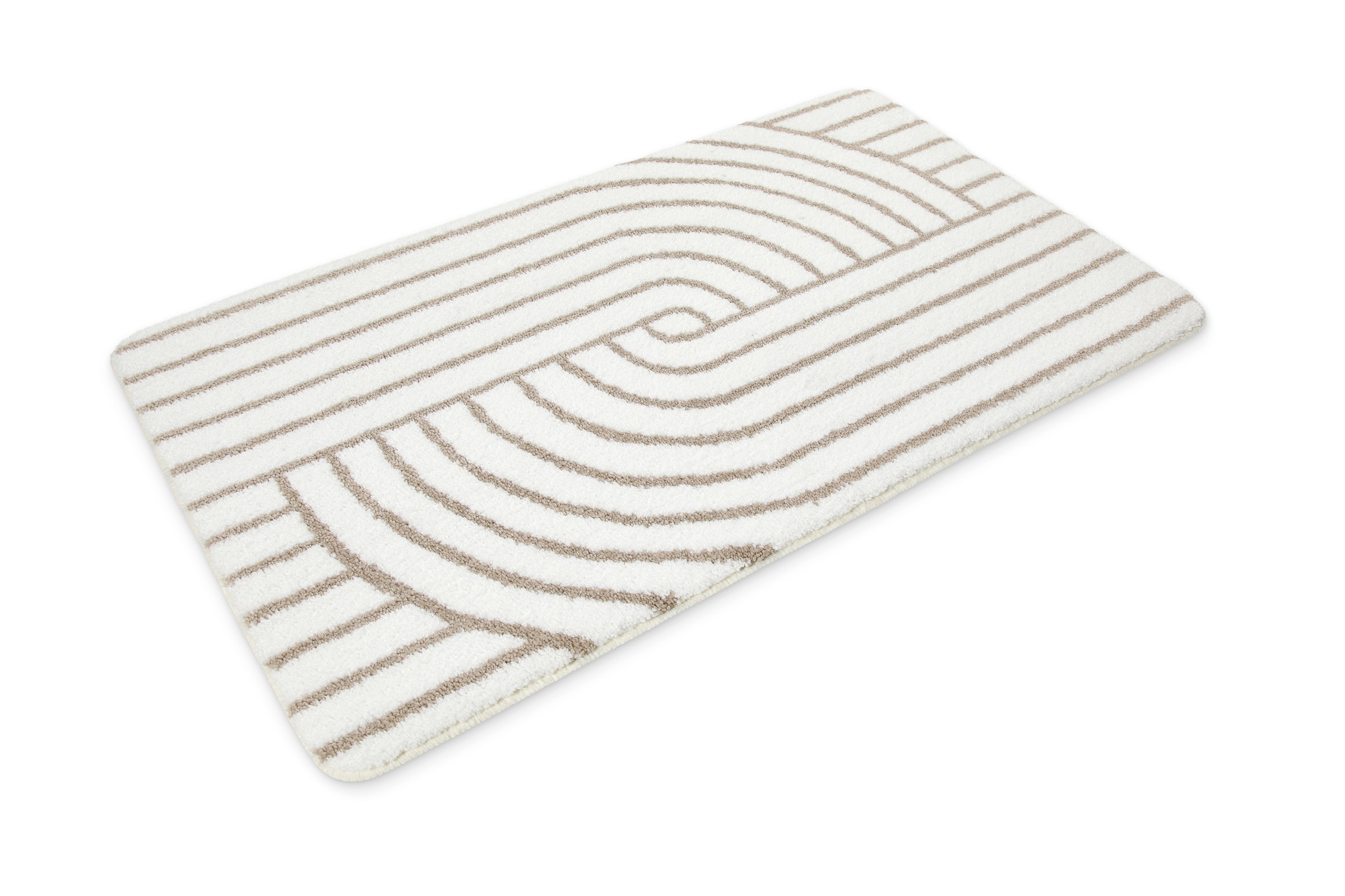 Wecon home Basics Badematte »Hilda«, waschbar, rutschfest, strapazierfähig, pflegeleicht mit Retro Muster