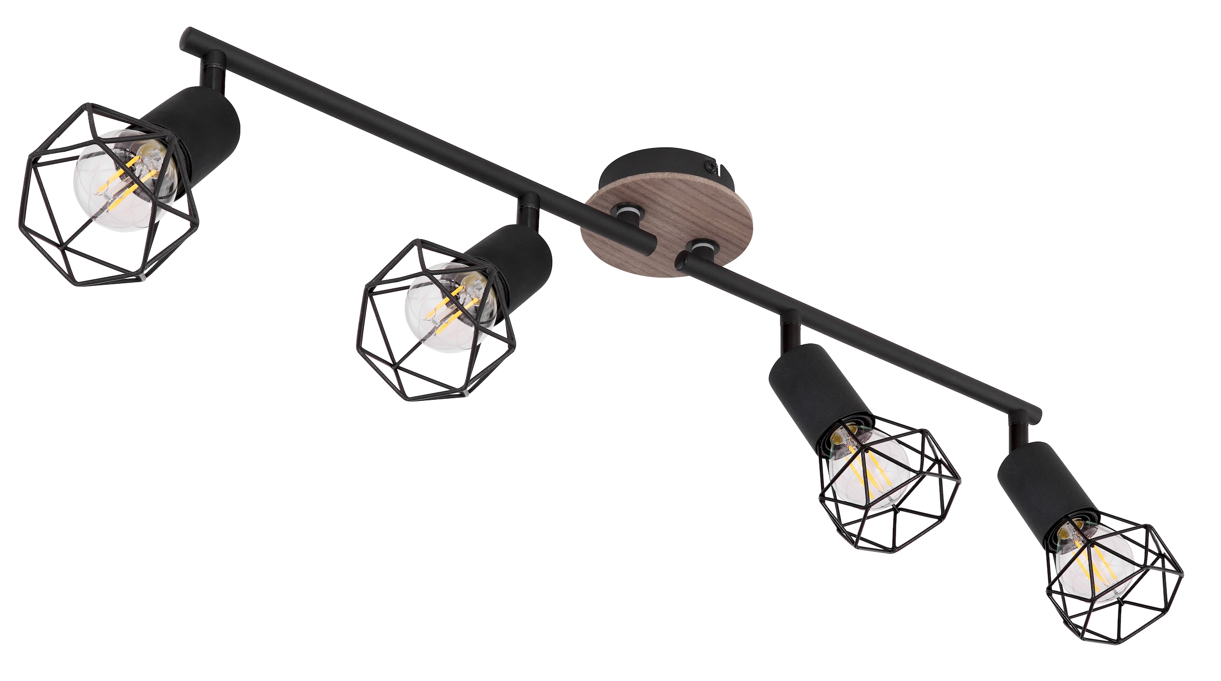 GLOBO LIGHTING Deckenstrahler »XARA I«, Leuchtmittel E14 | ohne Leuchtmittel, Deckenstrahler/Metall/Flur/Wohnzimmer/Schlafzimmer