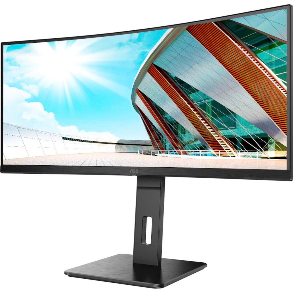 AOC Curved-Gaming-Monitor »CU34P2A«, 86,4 cm/34 Zoll, 3440 x 1440 px, UWQHD, 1 ms Reaktionszeit, 100 Hz