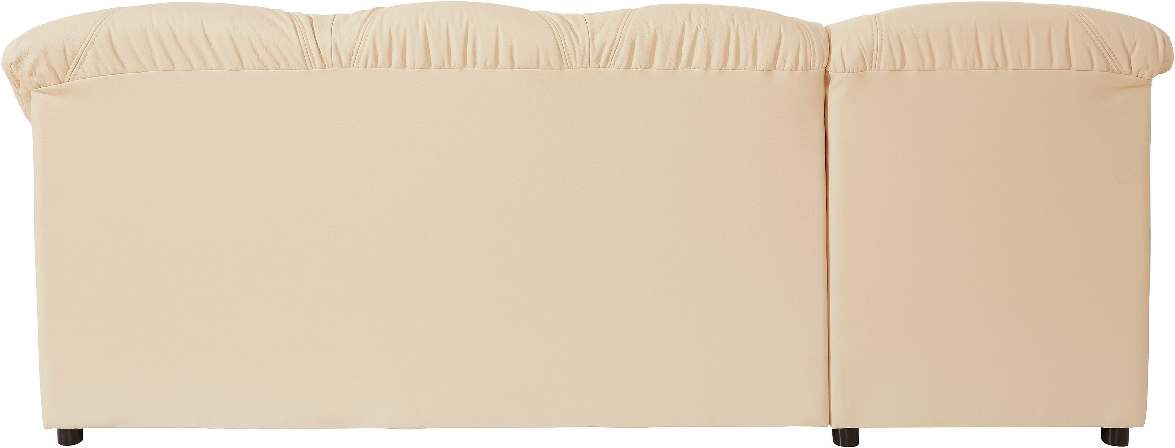 DOMO collection Ecksofa »Flores Schlafsofa, B/T/H: 233/142/86 cm, L-Form«, wahlweise mit Bettfunktion, wahlweise mit Federkern, auch in Leder