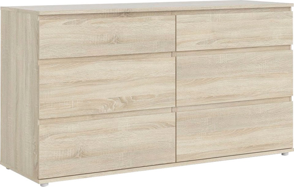 INOSIGN Kommode »Nova, Aufbewahrung, Schubladenschrank, Stauraum«, 8 Schubladen, Stauraum, grifflos, Breite 154 cm, Höhe 84 cm