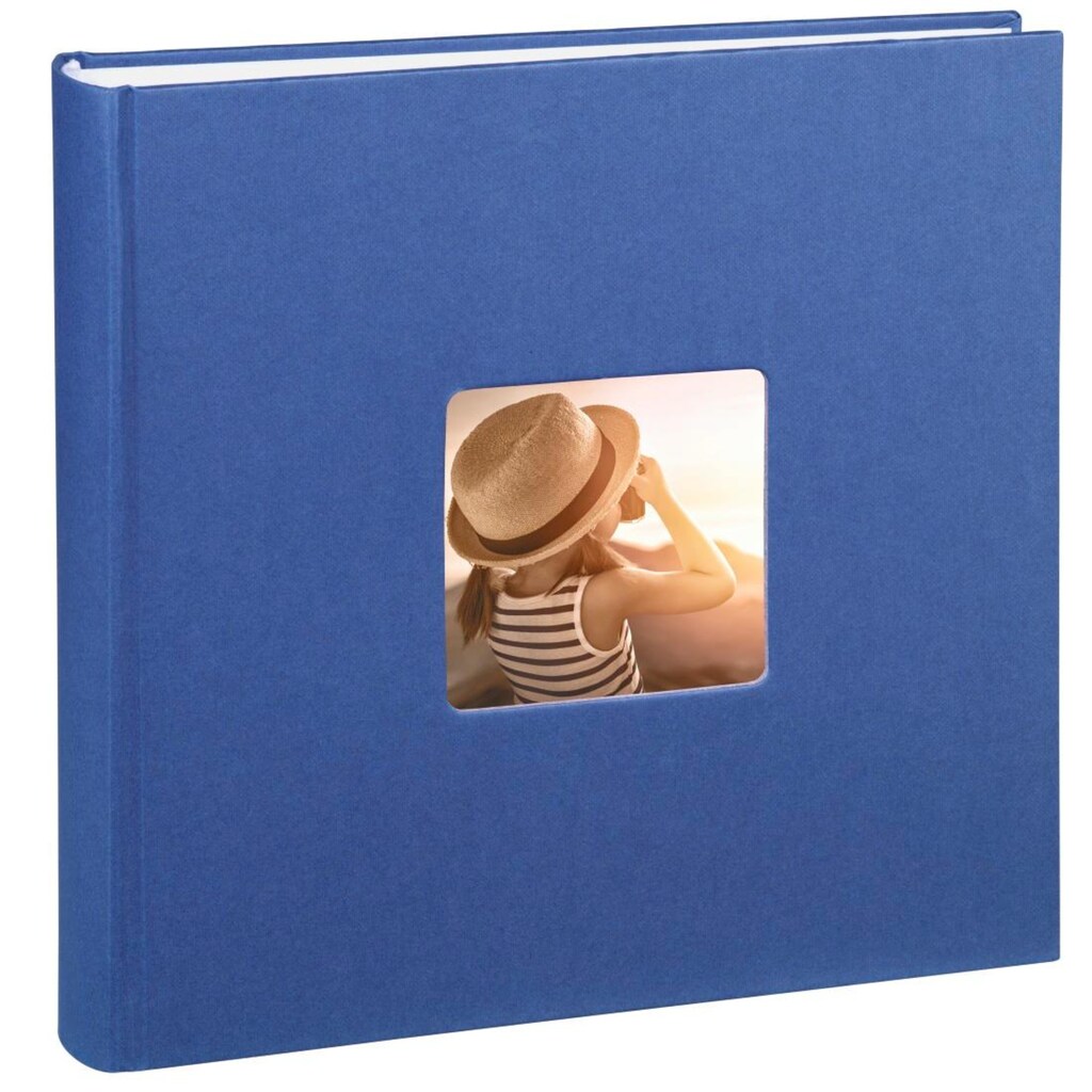 Hama Fotoalbum »Jumbo Fotoalbum 30 x 30 cm, 100 Seiten, Album, Blau«