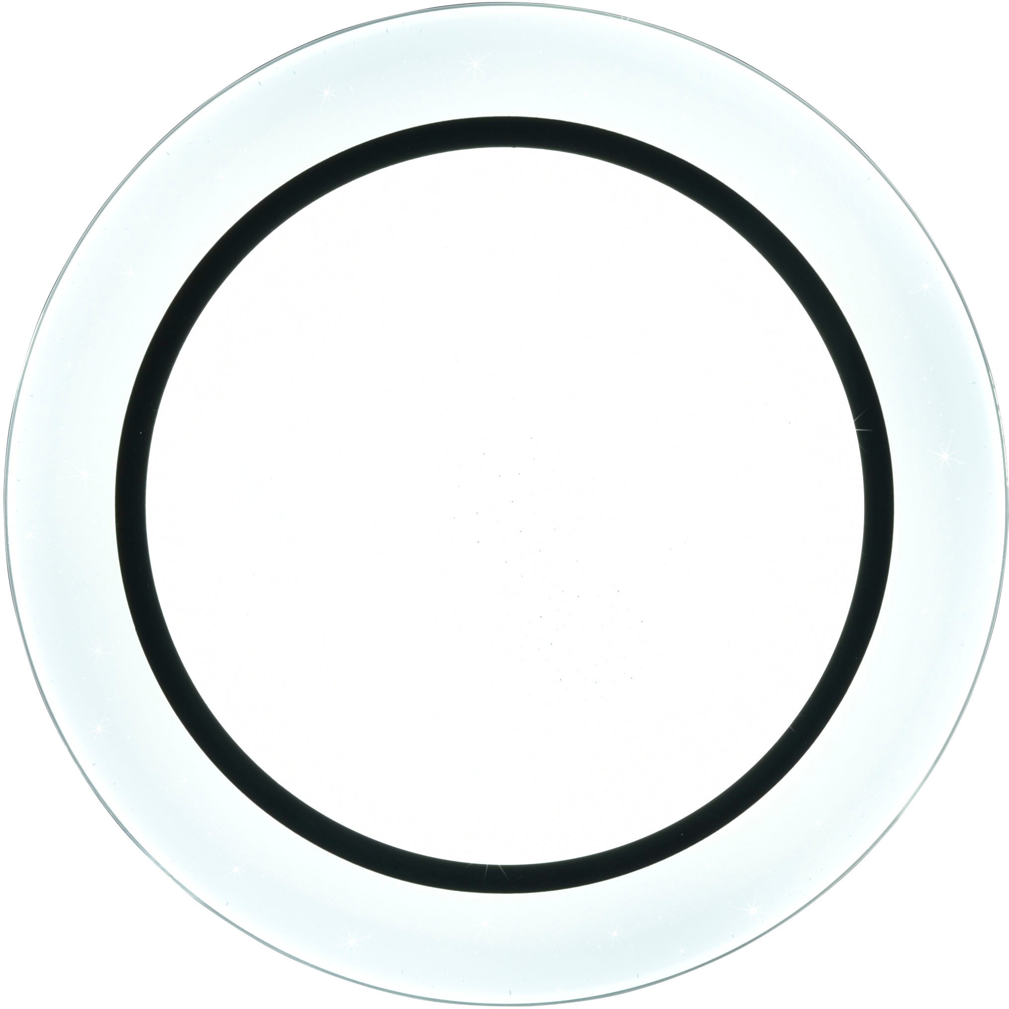 TRIO Leuchten LED Deckenleuchte »Atria«, Starlight Effekt, Fernbedienung, Lichtfarbe einstellbar dimmbar Memory