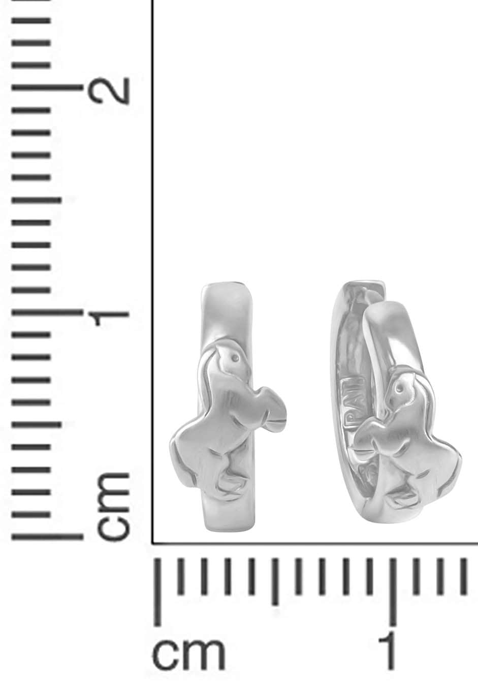 Firetti Paar Creolen »Schmuck Geschenk Silber 925 Pferd«