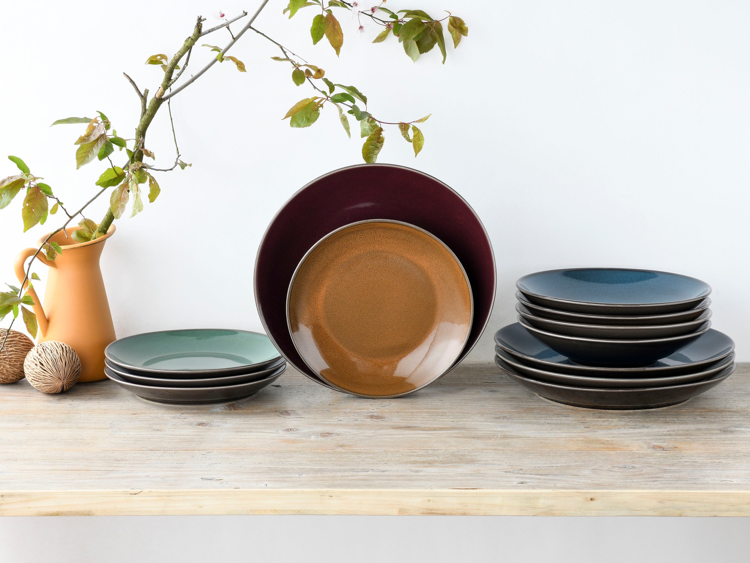 CreaTable Tafelservice »Geschirr-Set Marrakesch« Service, mit Vintage Ausse günstig online kaufen
