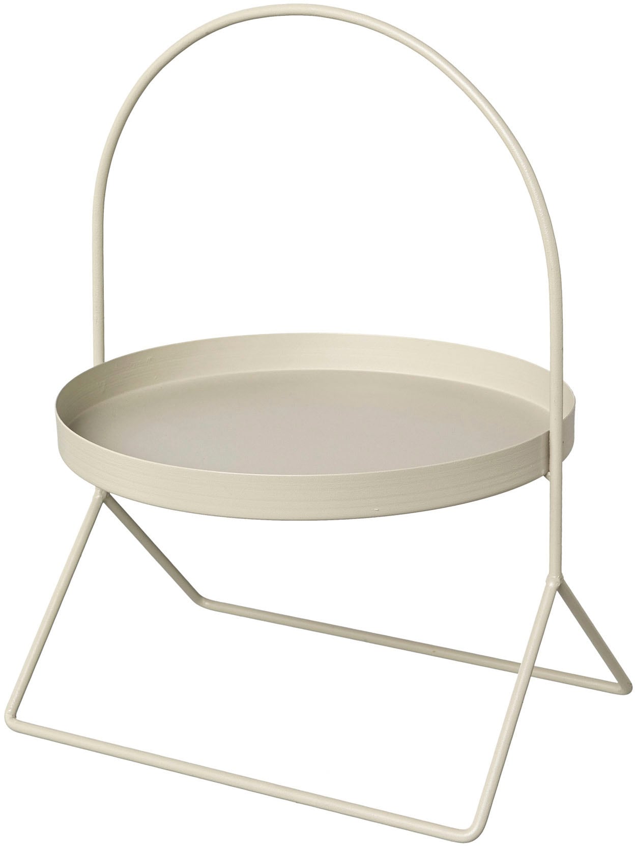 Creativ home Dekotablett »Tablett mit Gestell« in formschönem Design günstig online kaufen