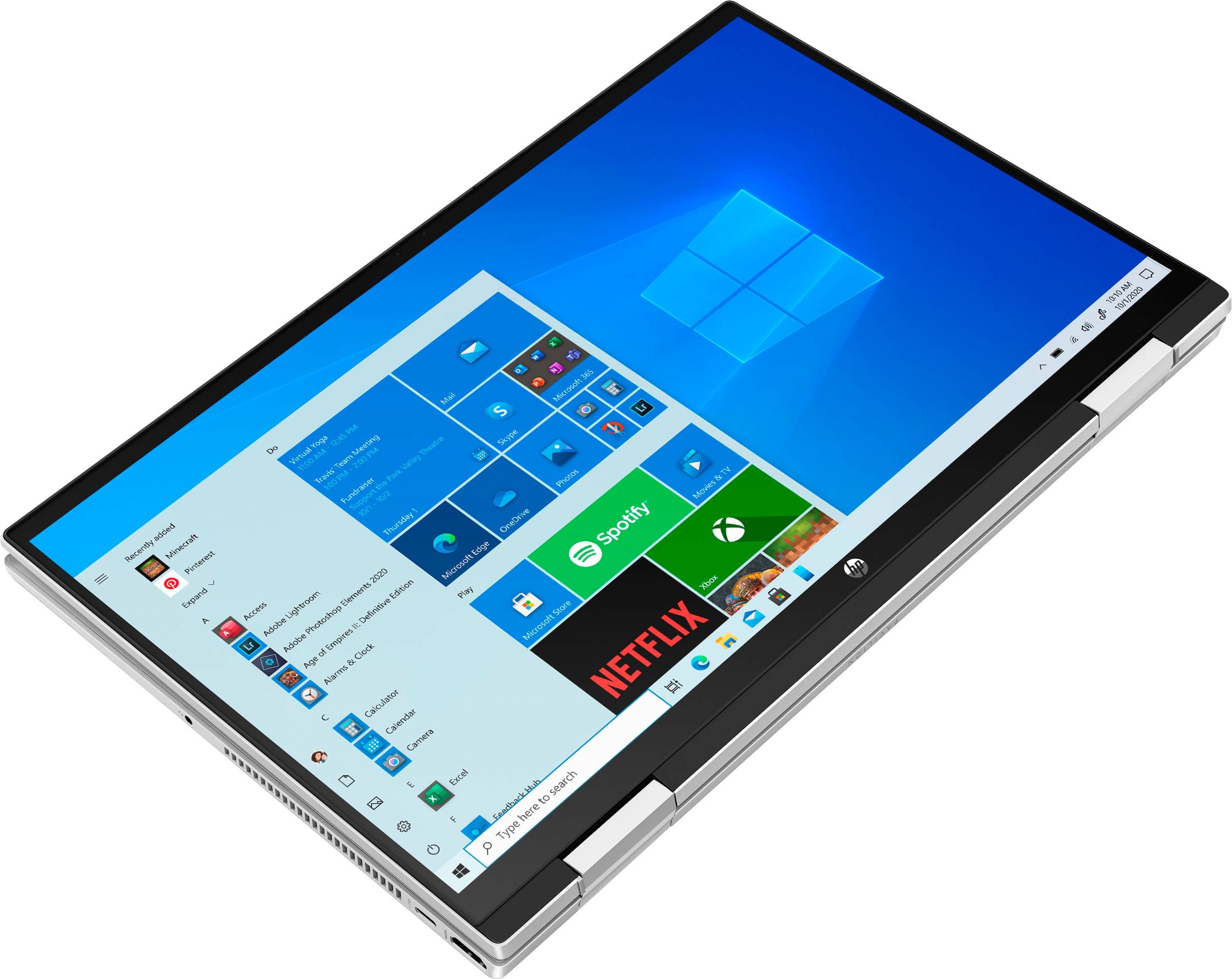HP Convertible Notebook »Pavilion x360 Convertible 15-er0200ng«, (39,6 cm/15,6 Zoll), Intel, Core i5, Iris© Xe Graphics, 512 GB SSD