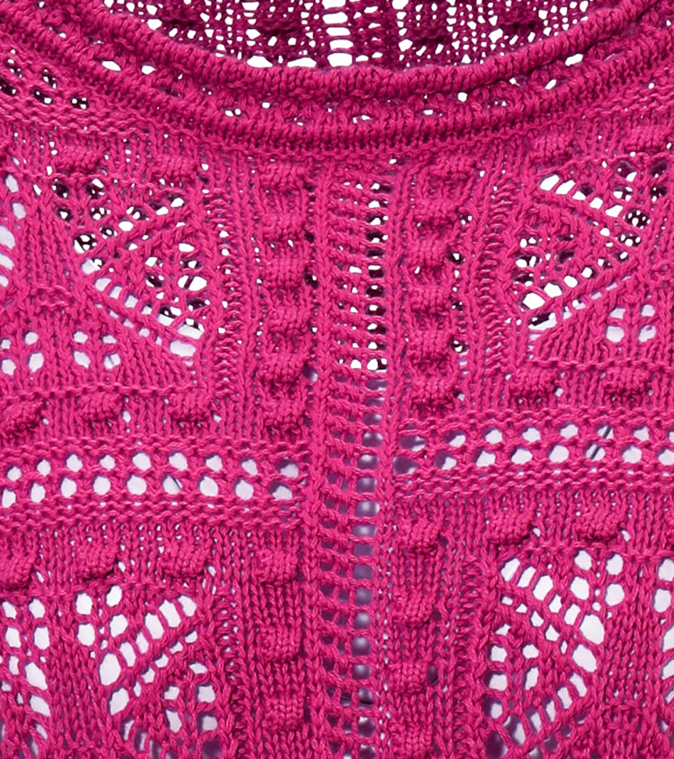 Aniston CASUAL Strickpullover, im attraktiven Ajour-Muster-Mix