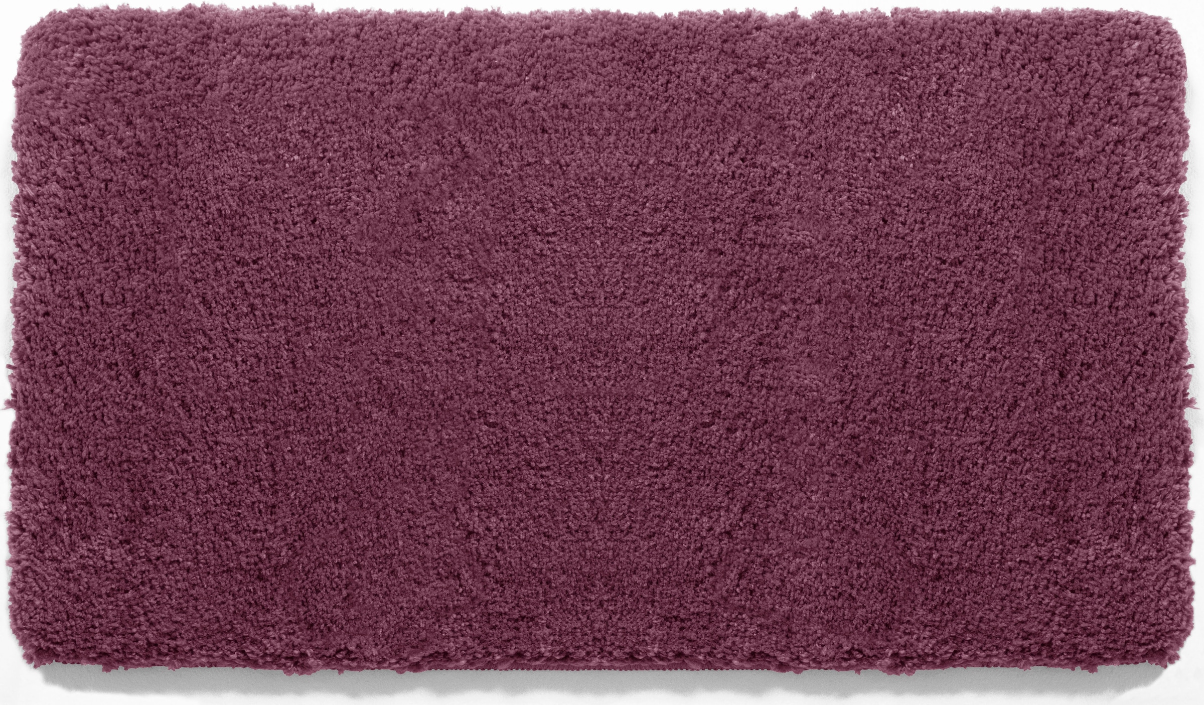 my home Badematte »Sanremo, Badvorleger, Badezimmer Teppich, sehr weich«, rutschhemmend beschichtet, fußbodenheizungsgeeignet-schnell trocknend, Badteppich, unifarben, rechteckig, rund & als 3-tlg. Set erhältlich