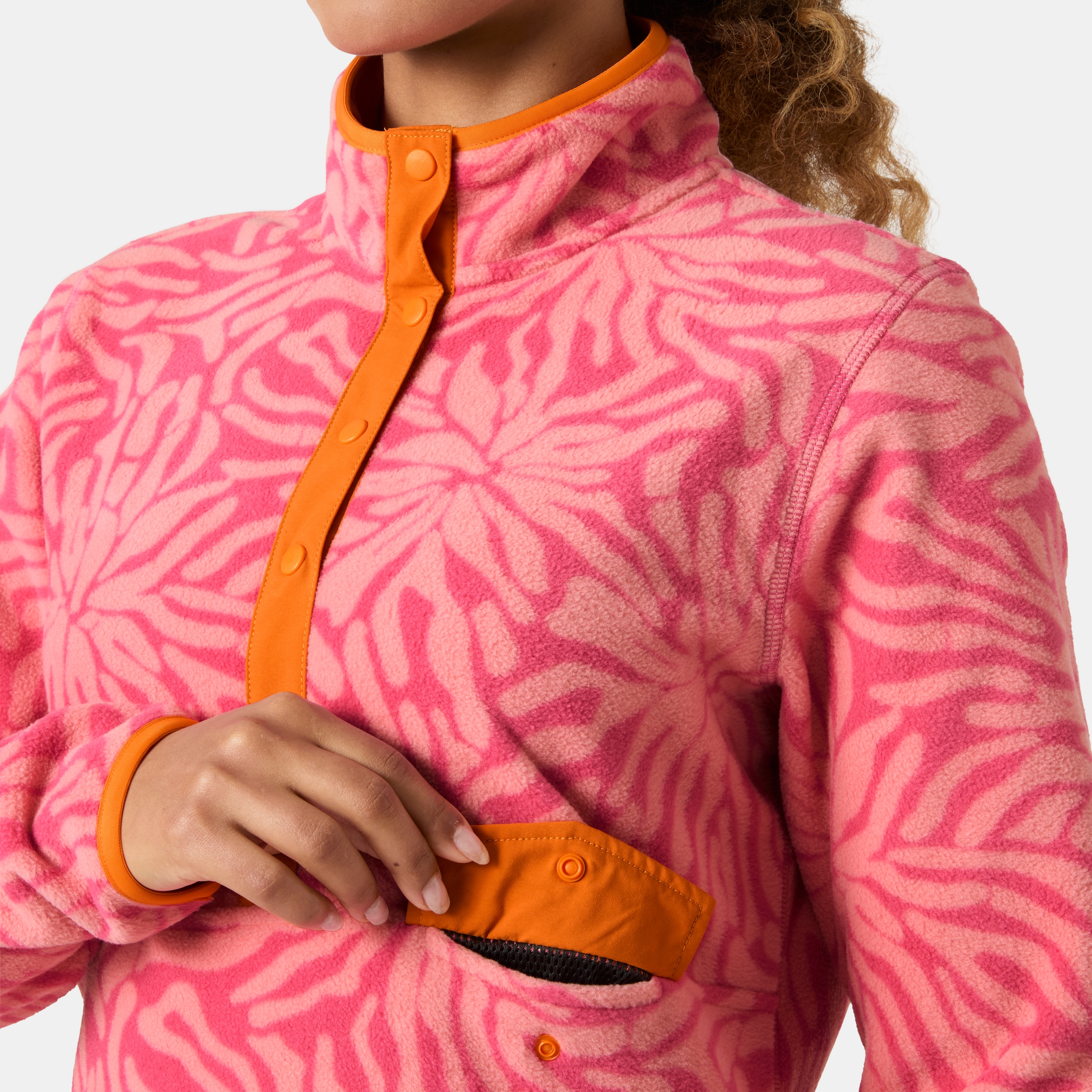 Helly Hansen Strickfleece-Pullover »MARIDALEN PRINTED FLEECE« für Erwachsene, sportlicher Stil, für Alltag und Freizeit