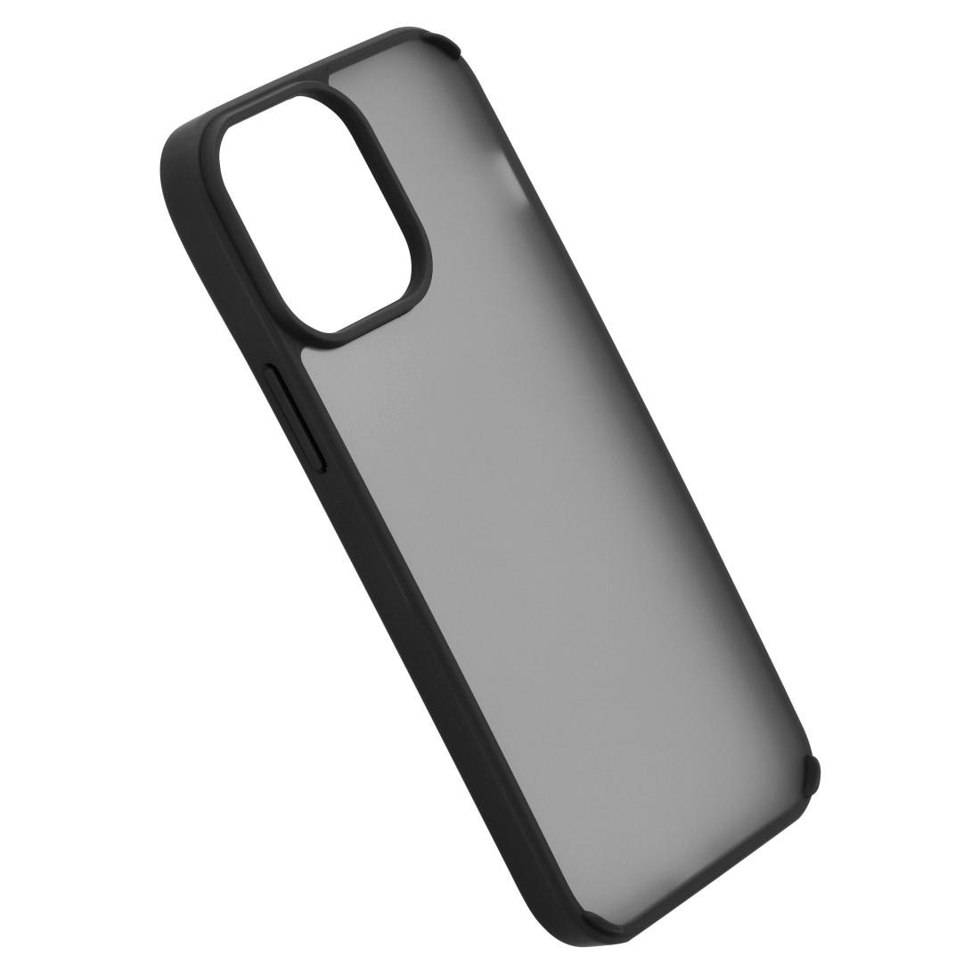 Hama Smartphone-Hülle »Cover "Invisible" für Apple iPhone 13 Pro Max, Schwarz«