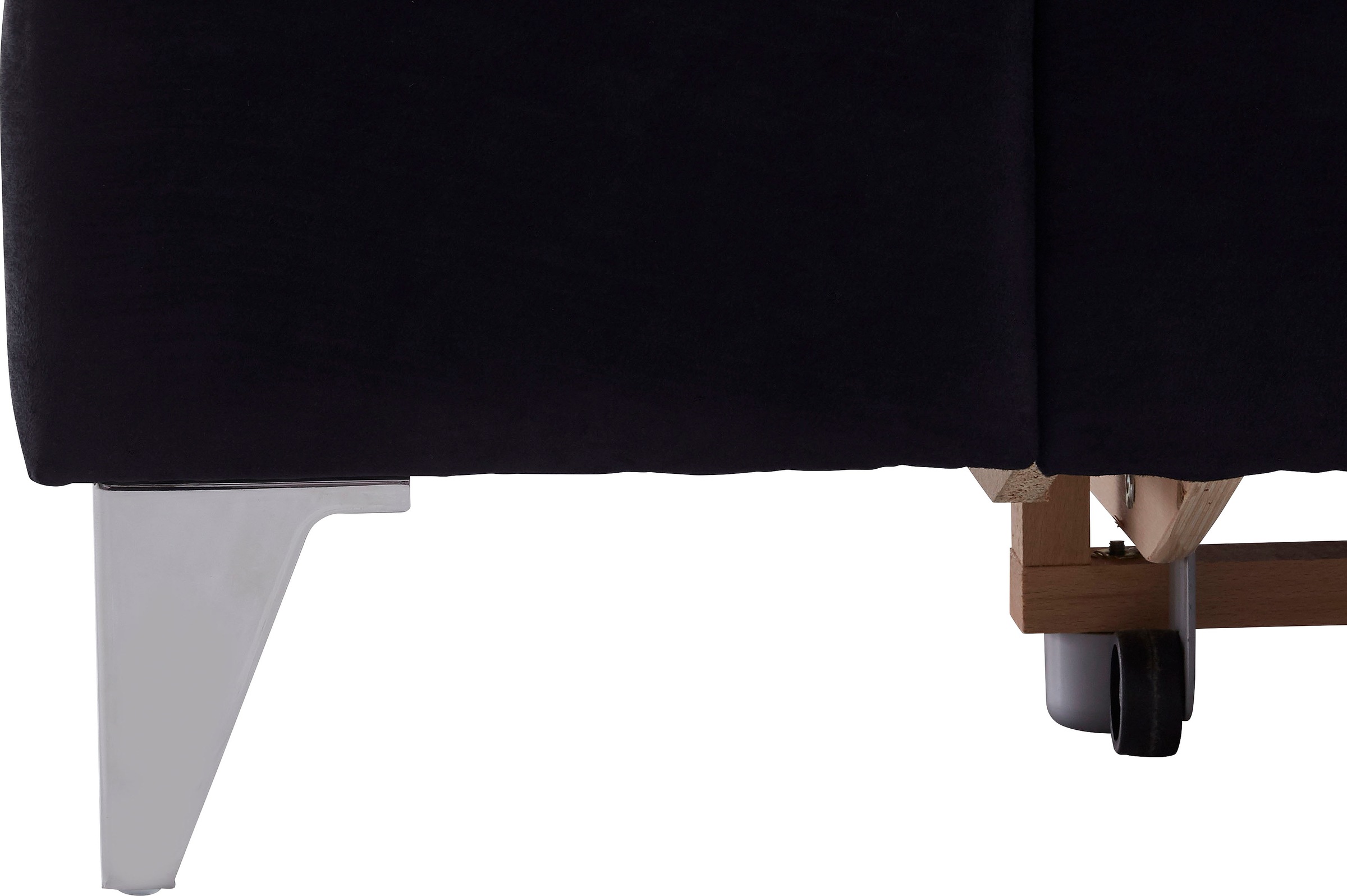 COTTA Polstergarnitur »Caluso L-Form«, (2 tlg.), Set bestehend aus: Ecksofa mit Kopfteilverstellung & Hocker
