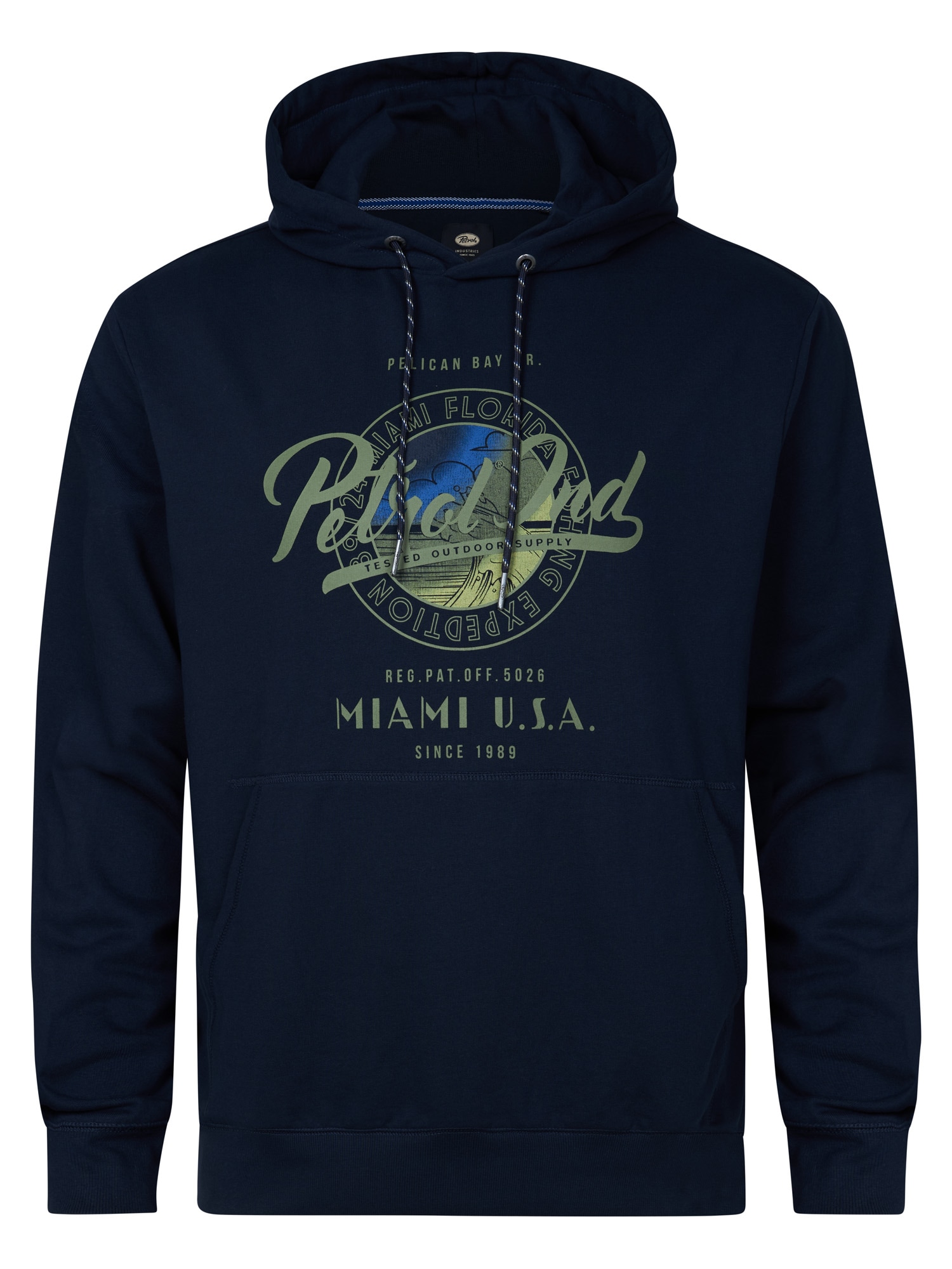 Petrol Industries Hoodie, mit Logo Print