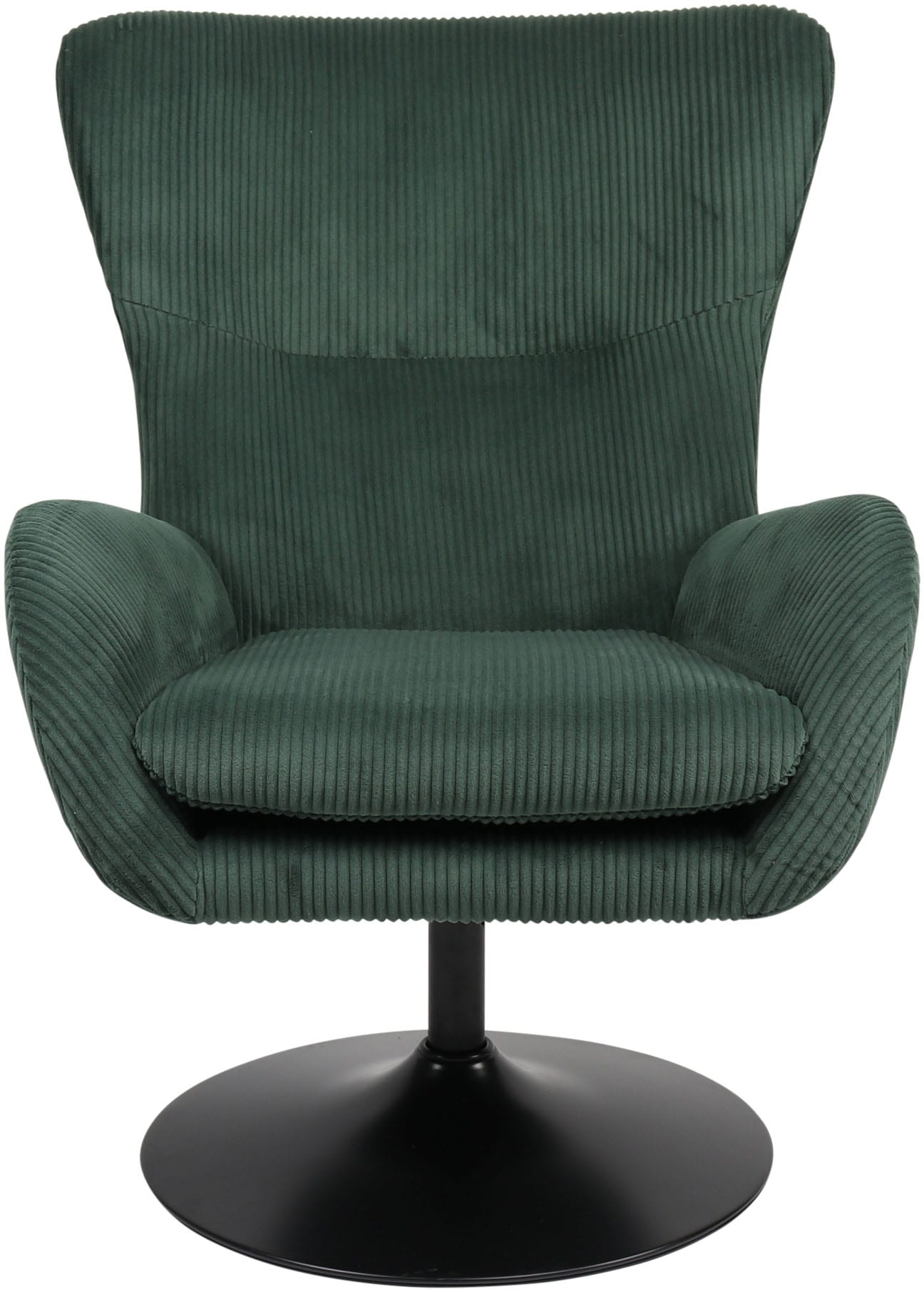 HELA Loungesessel »SAMOS«, (1 St.), Sessel;drehbar;Trompetengestell;Microfaser Breitcord;Armlehnen