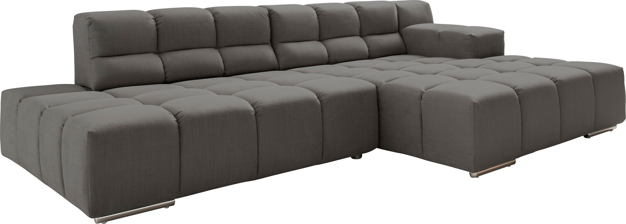 designwerk Ecksofa »Temple L-Form, tolles Designsofa«, mit Sitztiefenverstellung