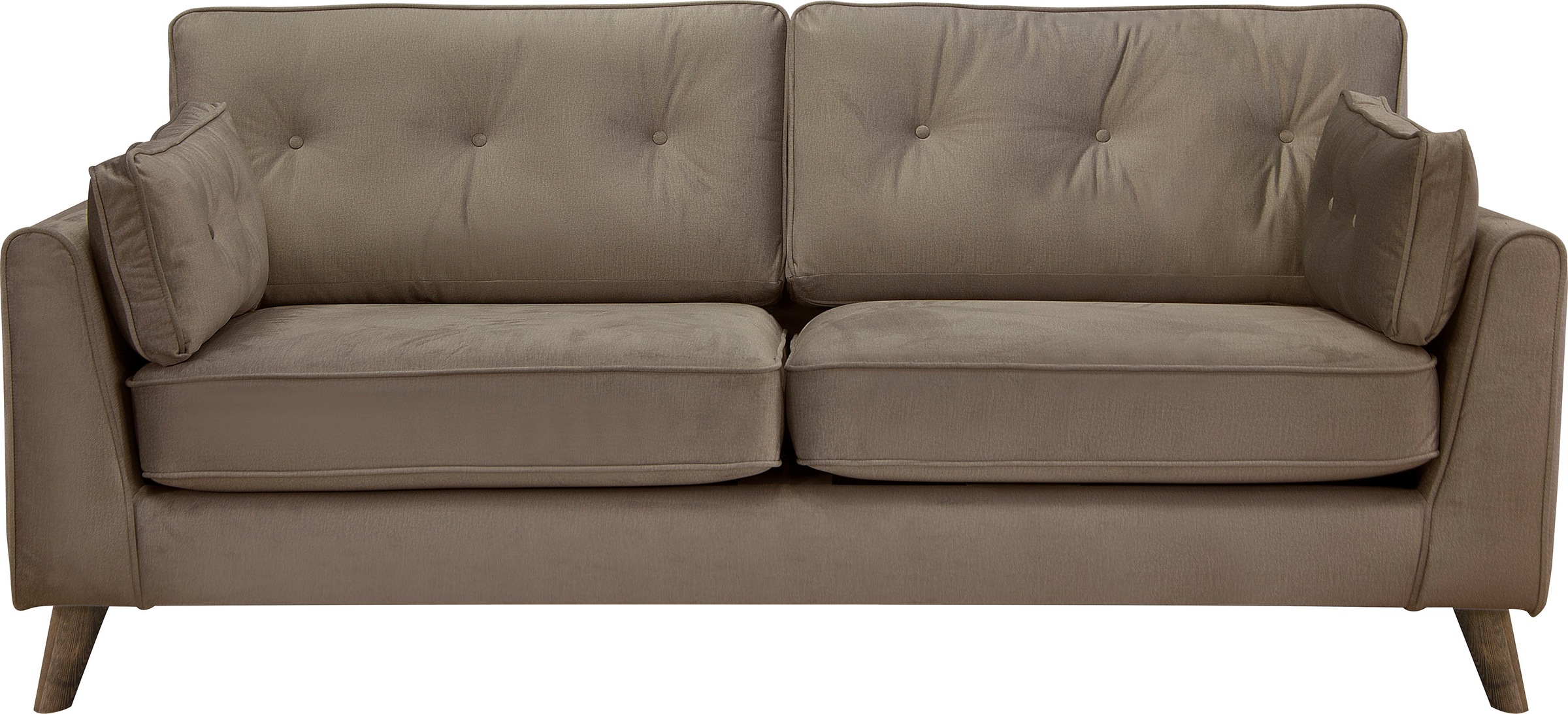 Home affaire 3-Sitzer »Copenhagen« feiner Keder, Kopfheftung im Rücken und günstig online kaufen