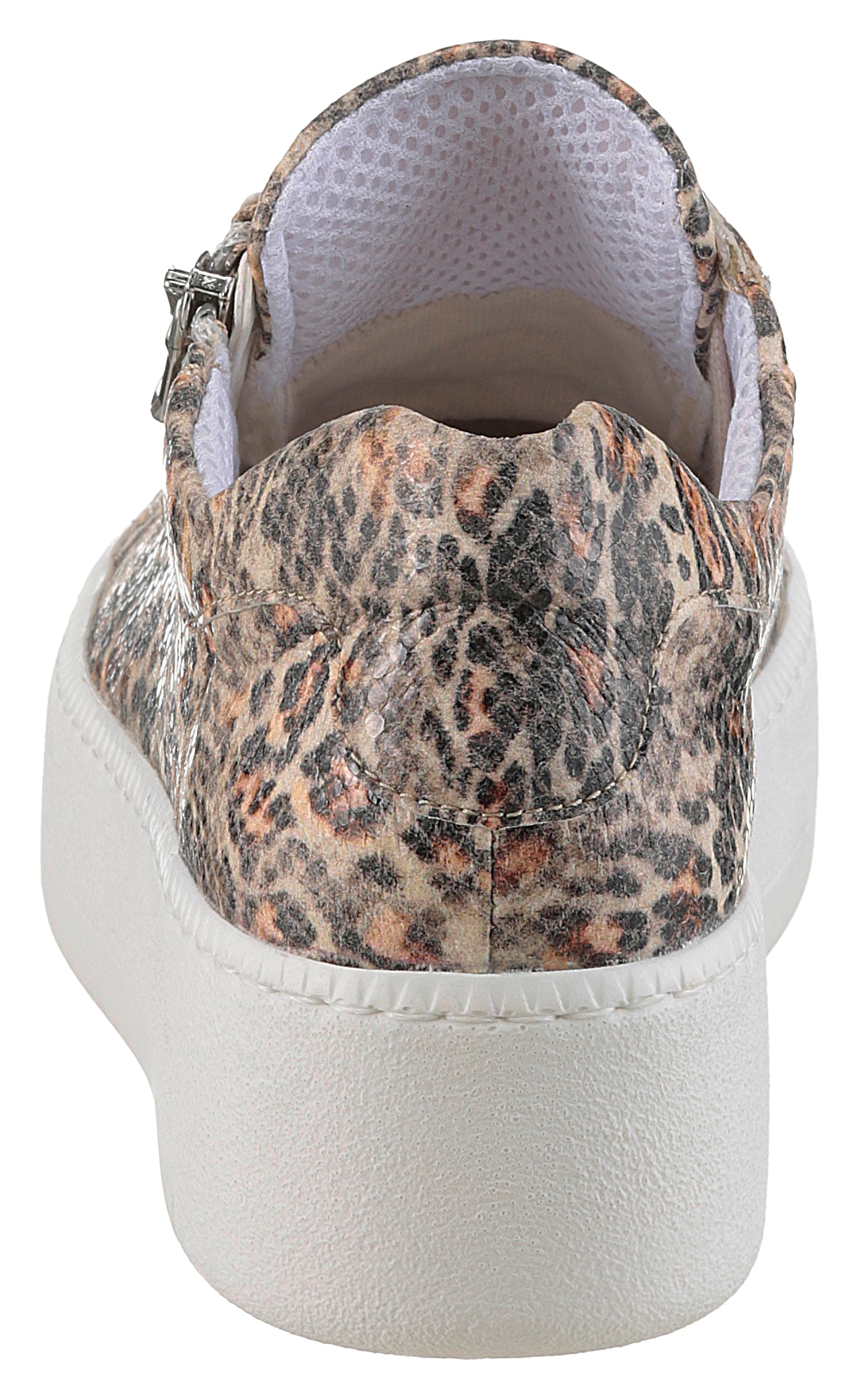 Waldläufer Plateausneaker »H-NICKY«  , Freizeitschuh, Halbschuh, Schnürschuh mit seitlichem Reißverschluss