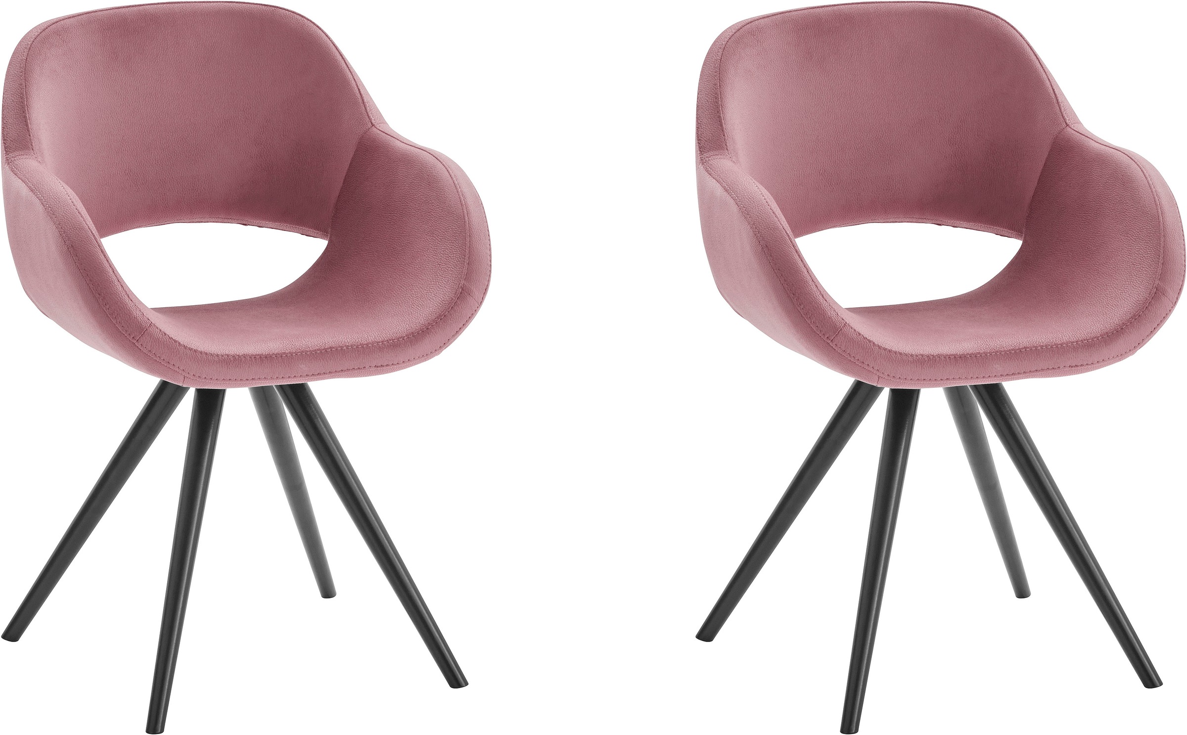 INOSIGN Armlehnstuhl »Aurora« (Set) 2 Stk.Gestell aus Massivholz Buche in s günstig online kaufen