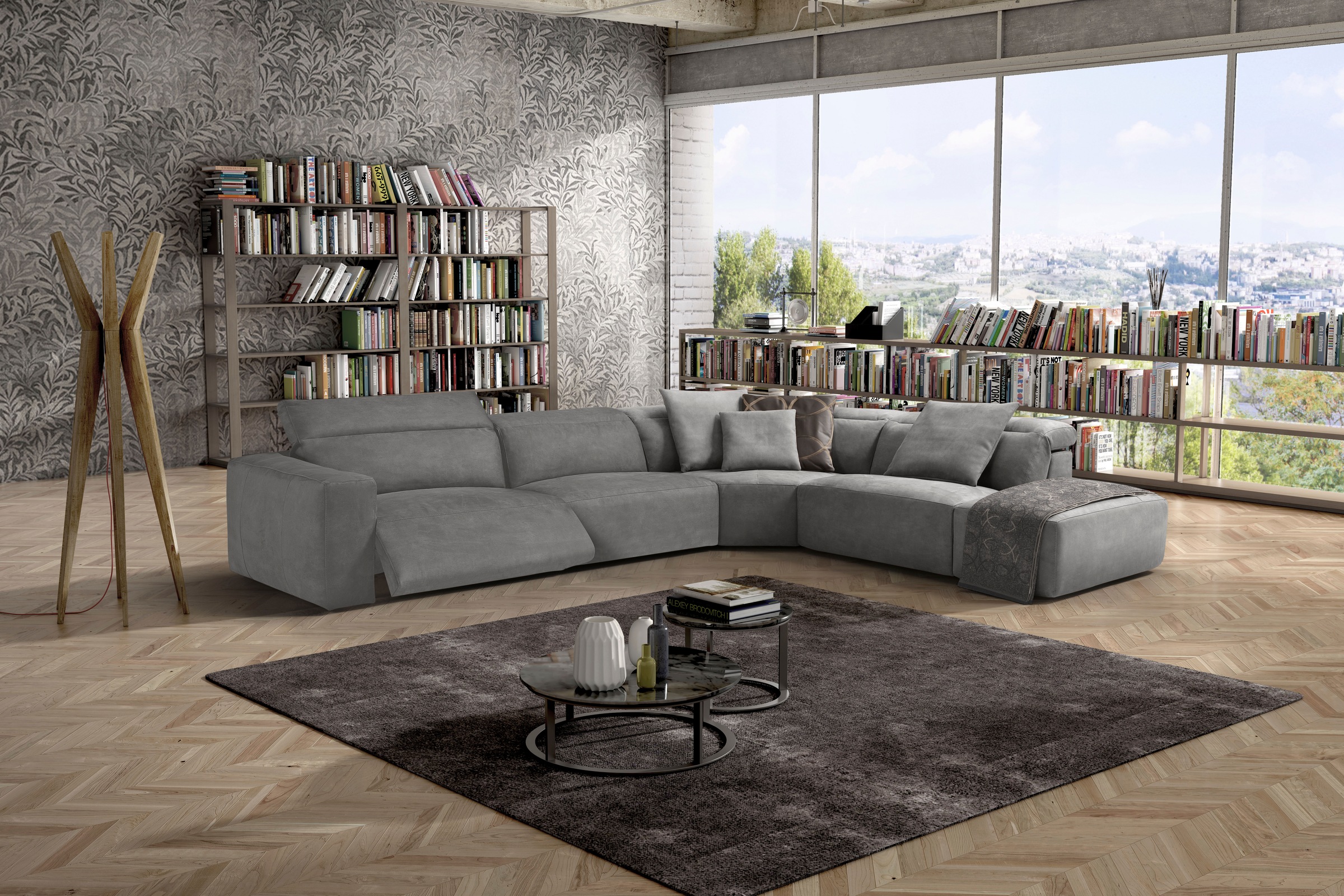 Egoitaliano Ecksofa »Beverly, extravangantes Designsofa mit erstklassigem S günstig online kaufen