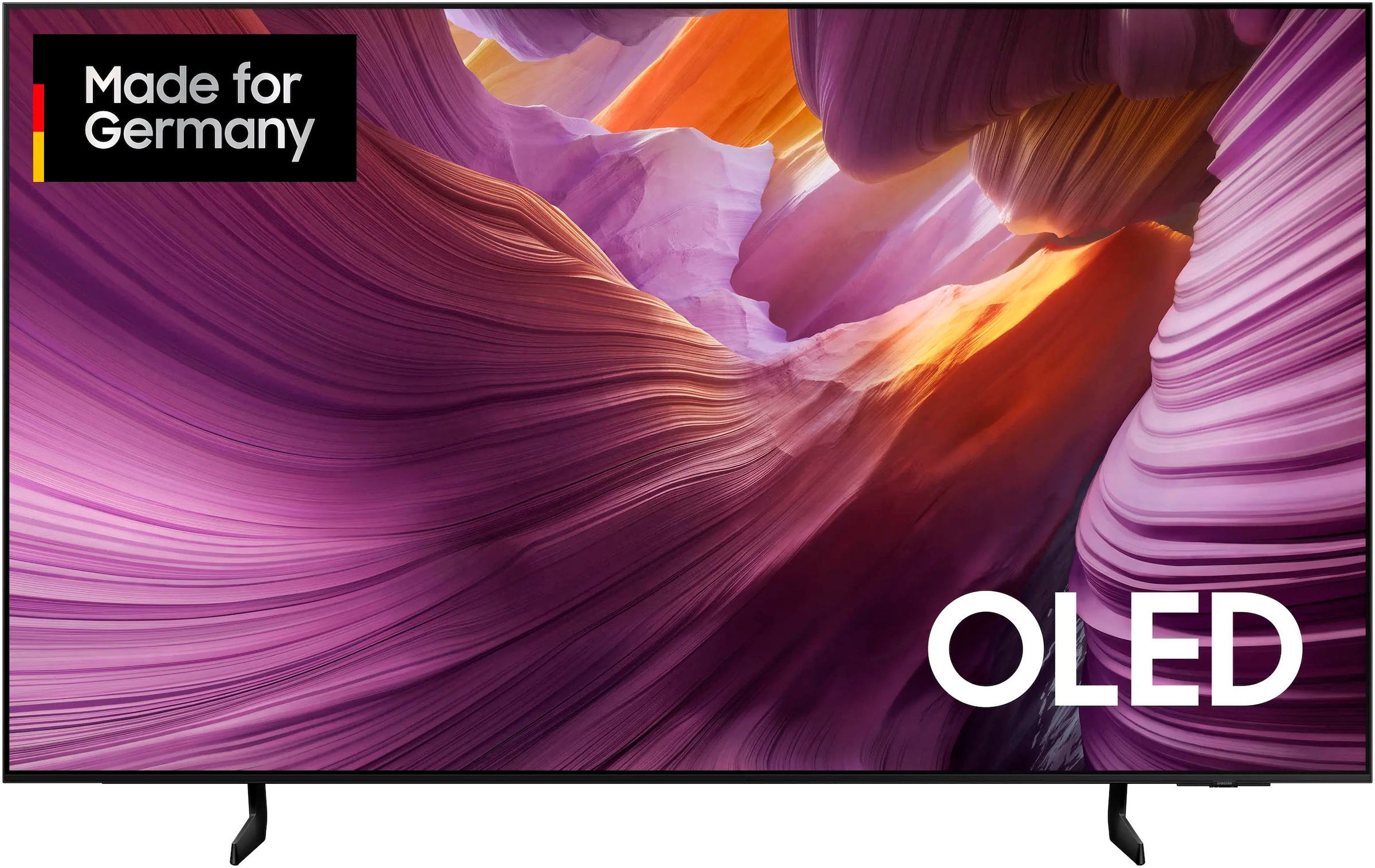 Samsung OLED-Fernseher »GQ55S85FAU«, 4K Ultra HD, Smart-TV, HDR, Dolby Atmos & AI Sound, Pantone Farben, Gaming Hub, bis zu 120Hz