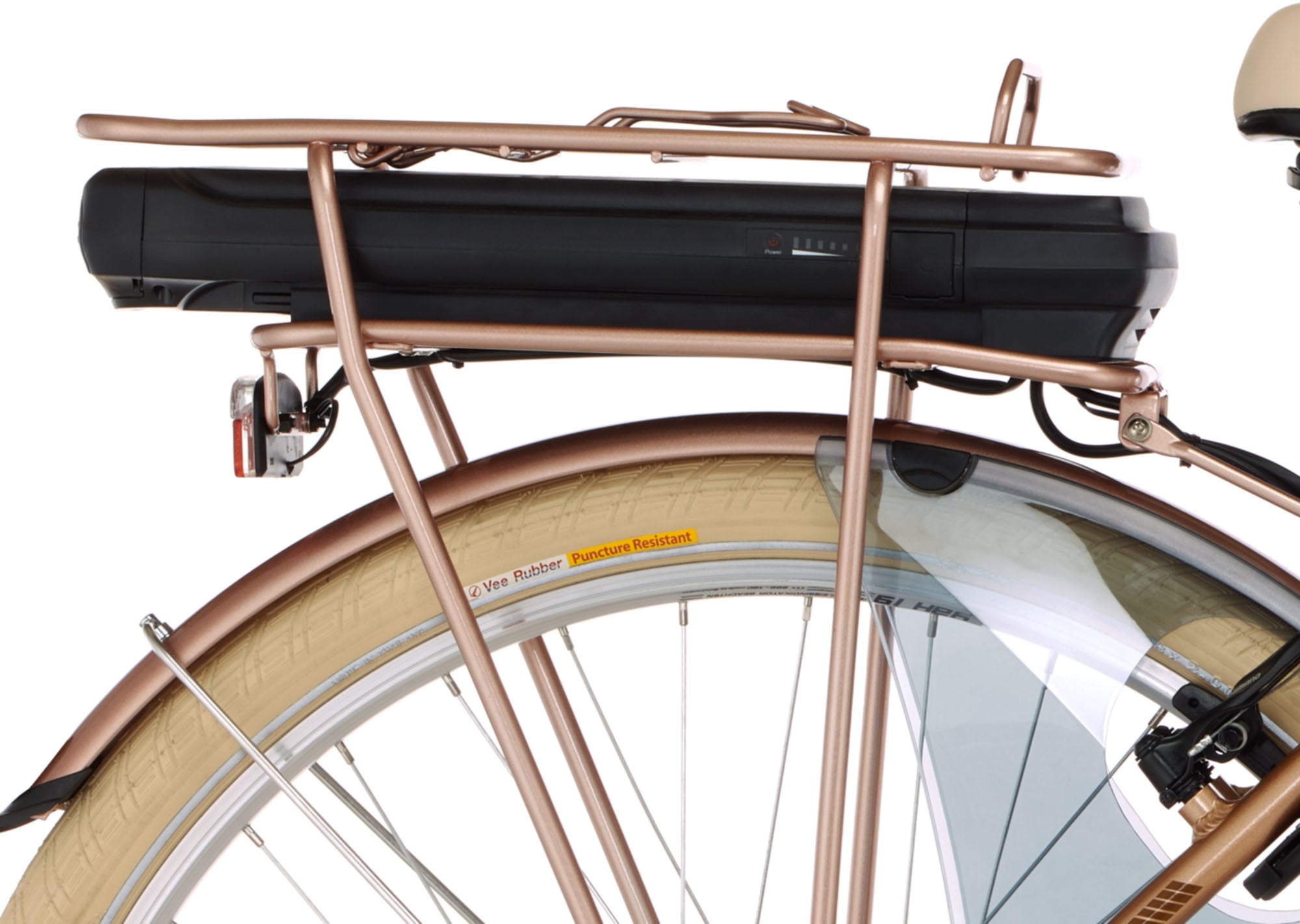 FISCHER Fahrrad E-Bike »CITA RETRO 2.2 522«, 7 Gang, Shimano, Nexus, Frontmotor 250 W, (mit Fahrradschloss), Pedelec, Elektrofahrrad für Damen u. Herren