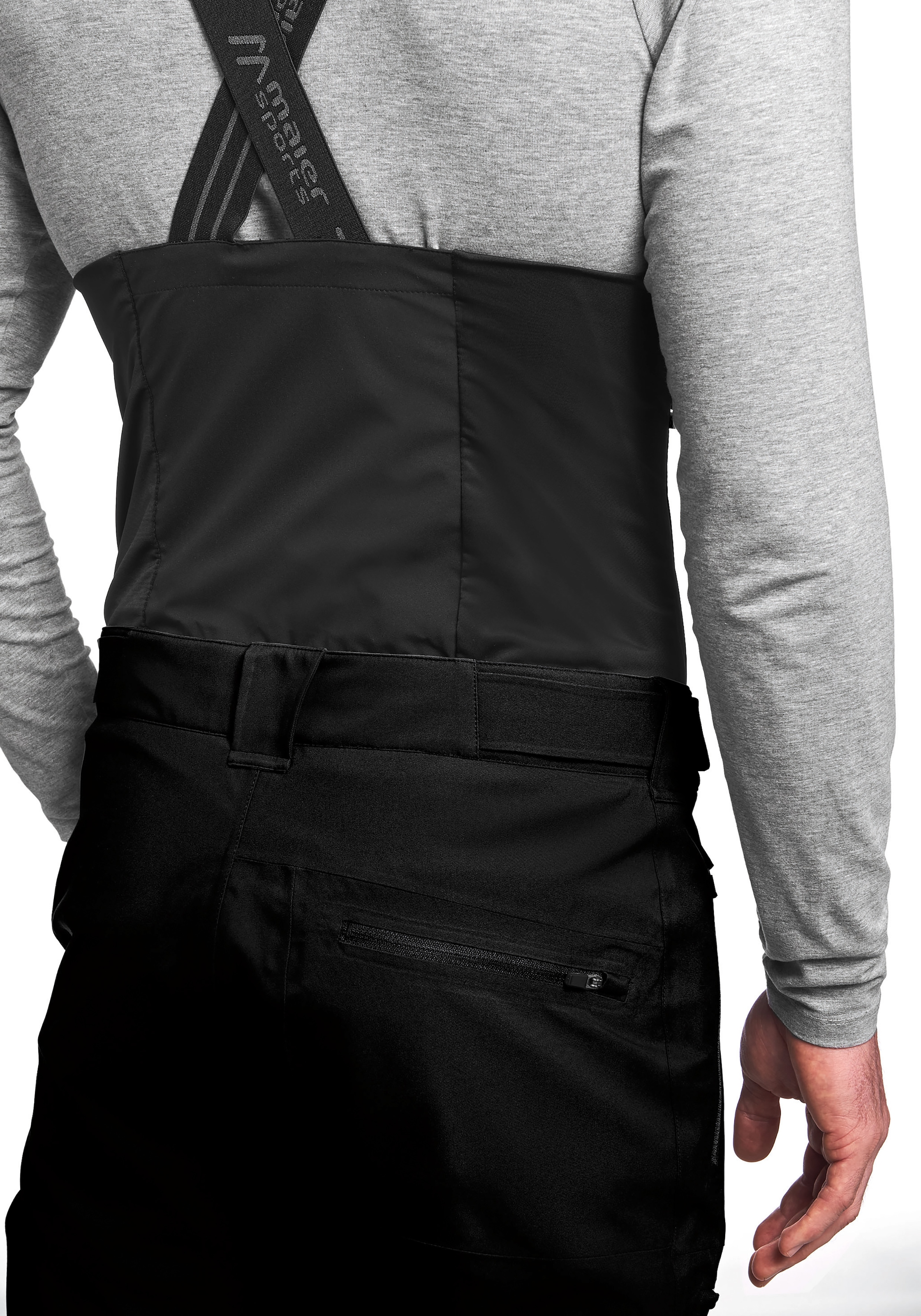 Maier Sports Funktionshose »Diabas Bib M«  Von Berg- bis Hochtour begleitet diese wasserdichte Outdoor-Latzhose