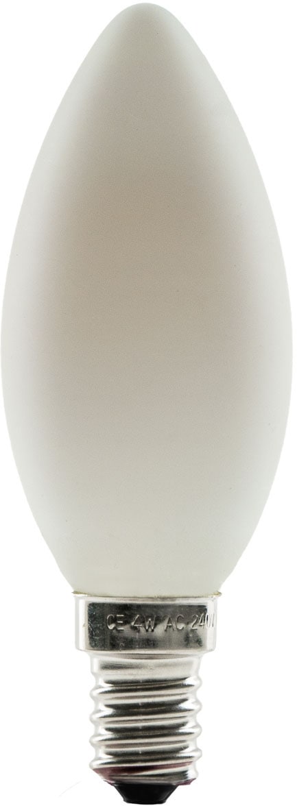 SEGULA LED-Leuchtmittel »LED Kerze opal-matt«, E14, Warmweiß, dimmbar, E27, günstig online kaufen